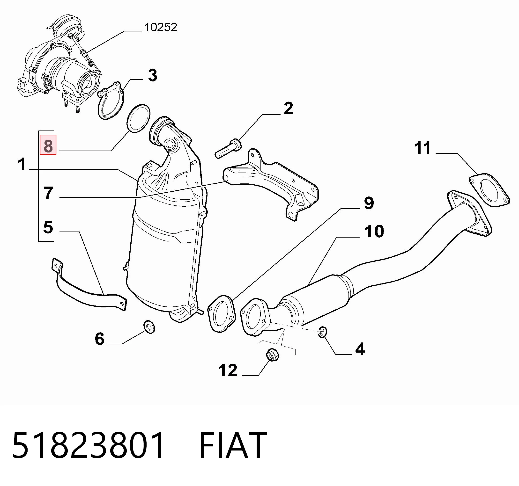 51823801 Fiat/Alfa/Lancia