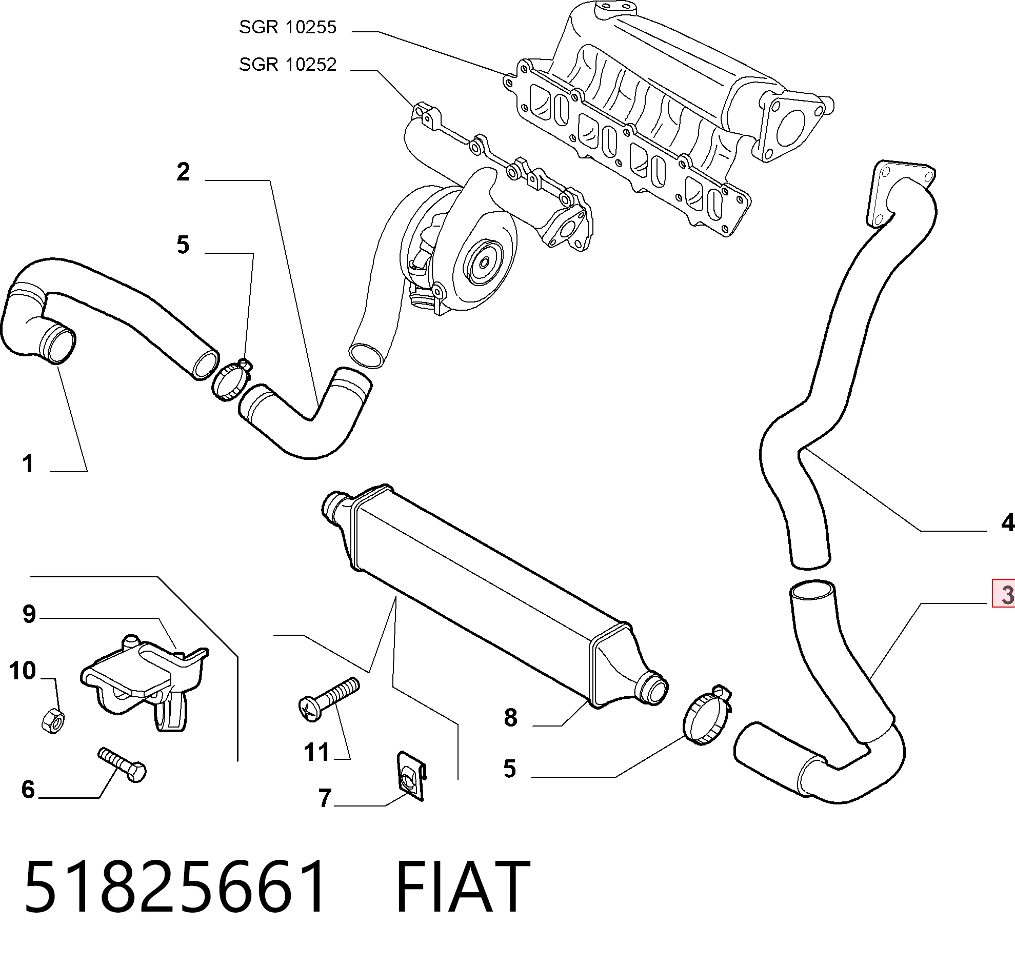 51825661 Fiat/Alfa/Lancia