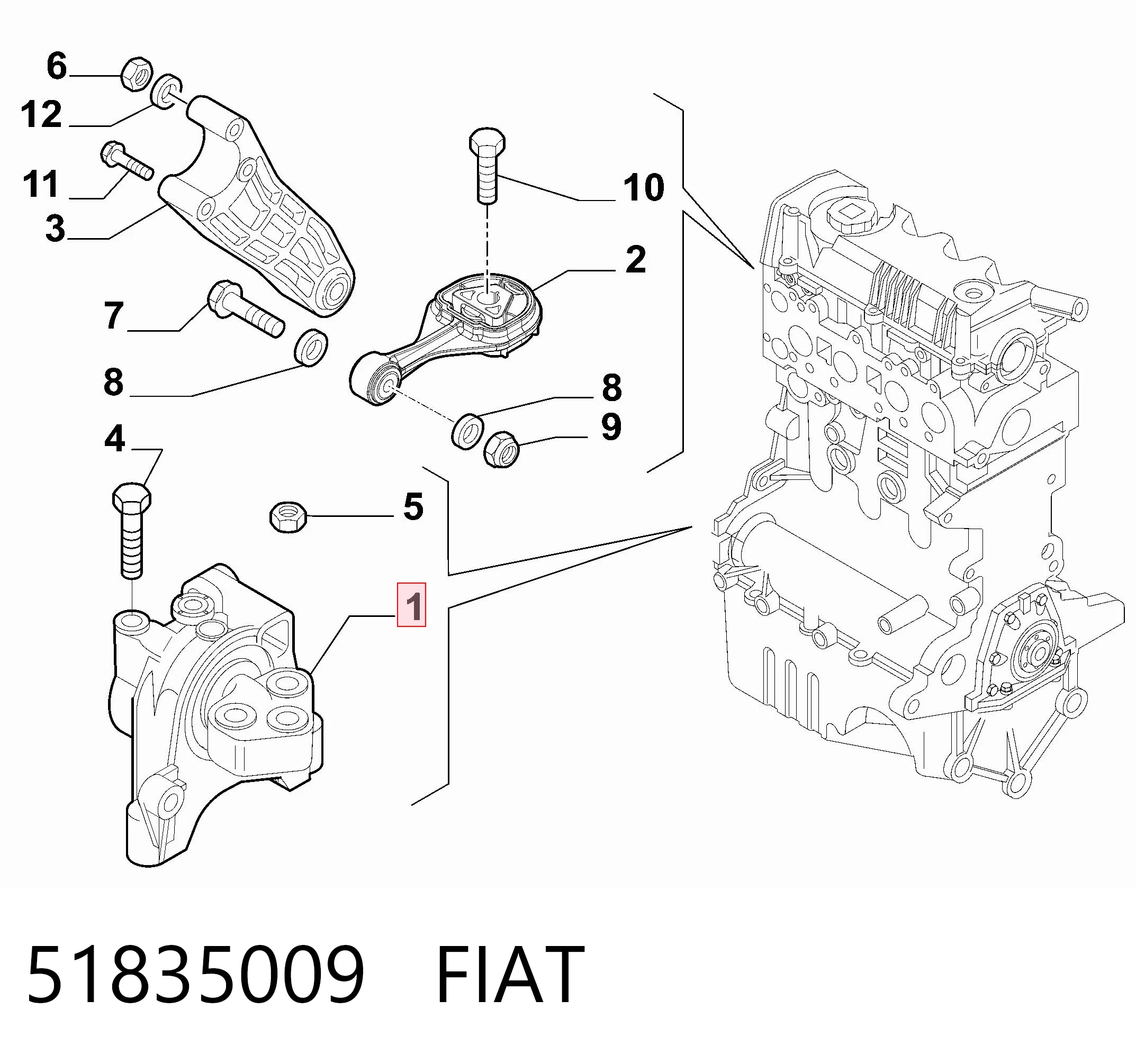 51835009 Fiat/Alfa/Lancia