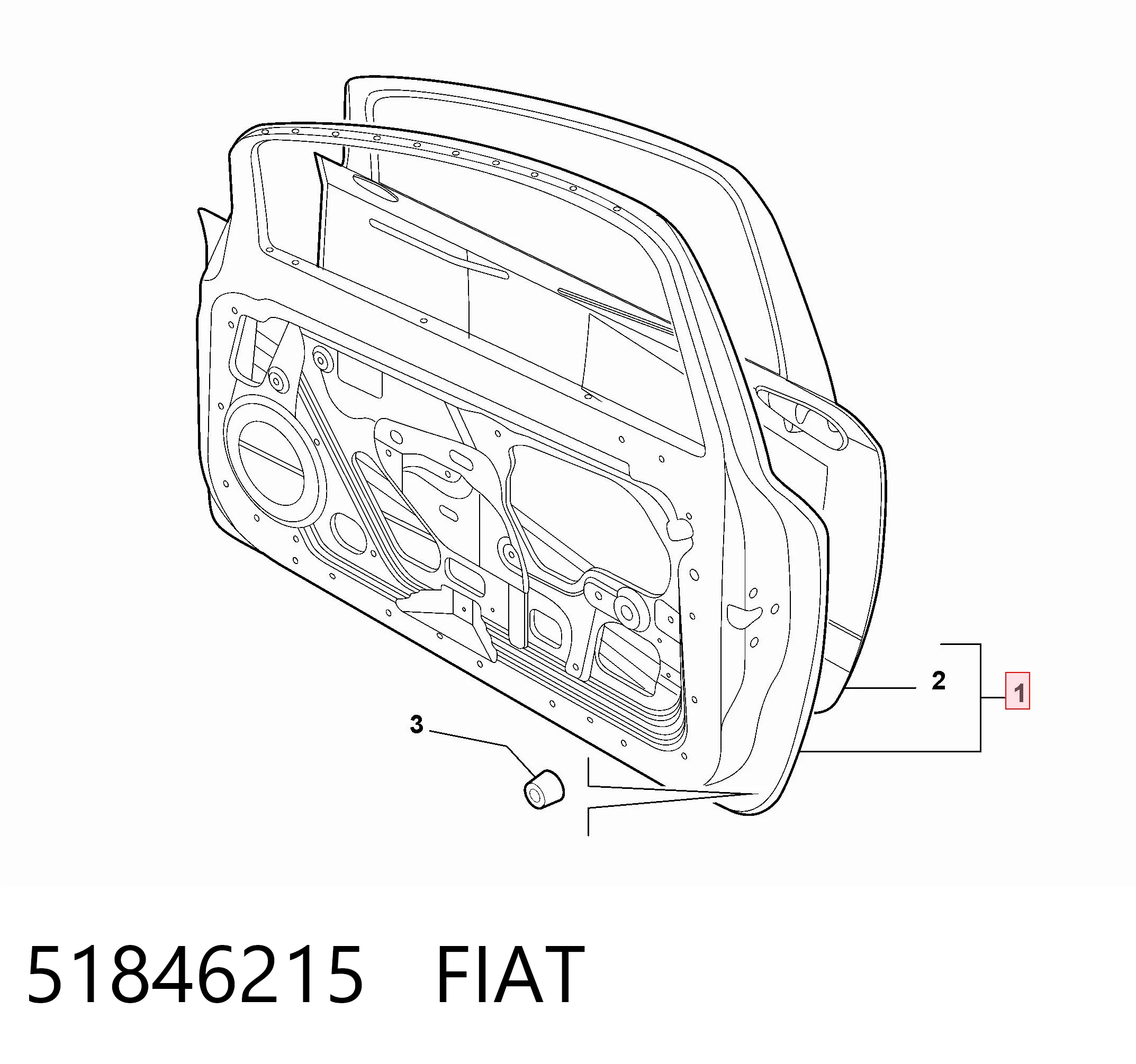 Comprar Puerta delantera izquierda Fiat Punto 199 a bajo precio