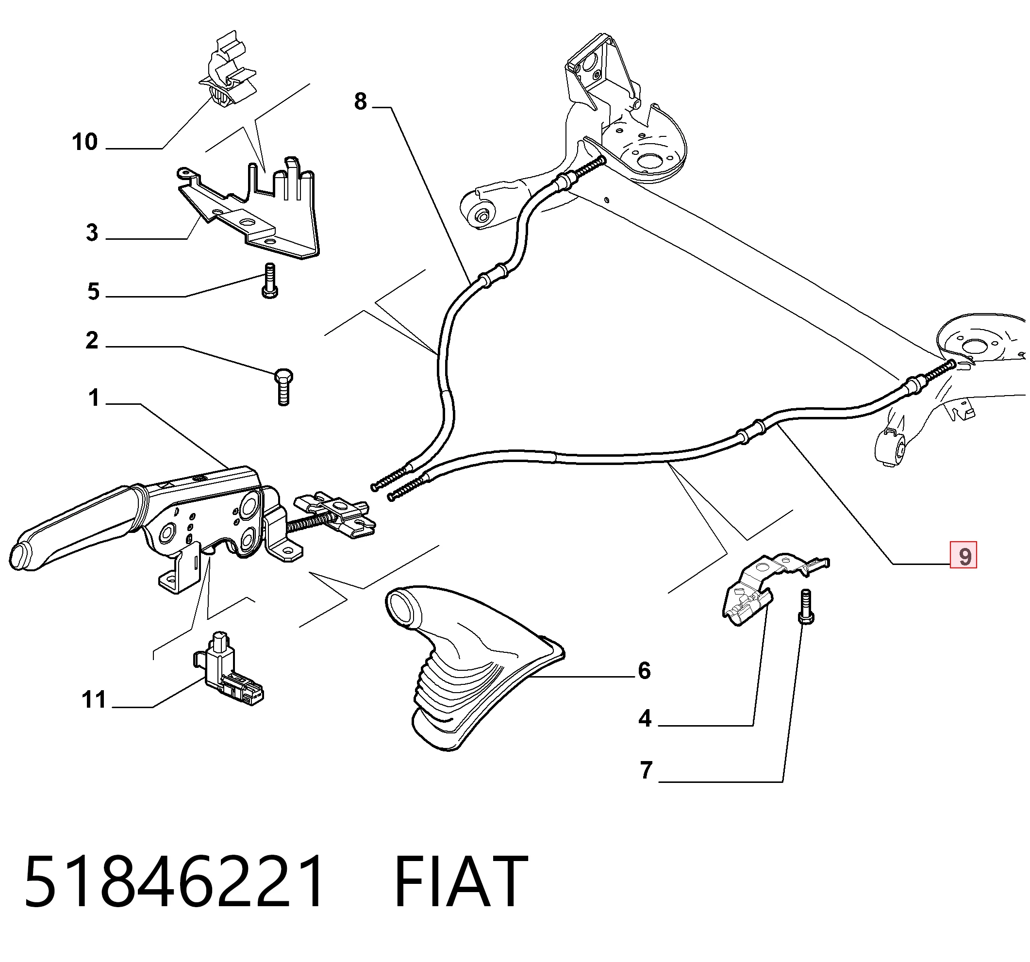 51846221 Fiat/Alfa/Lancia