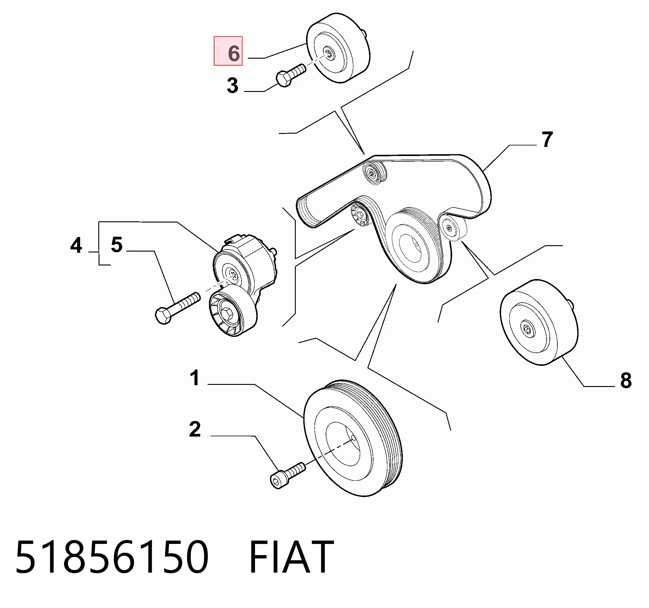 51856150 Fiat/Alfa/Lancia