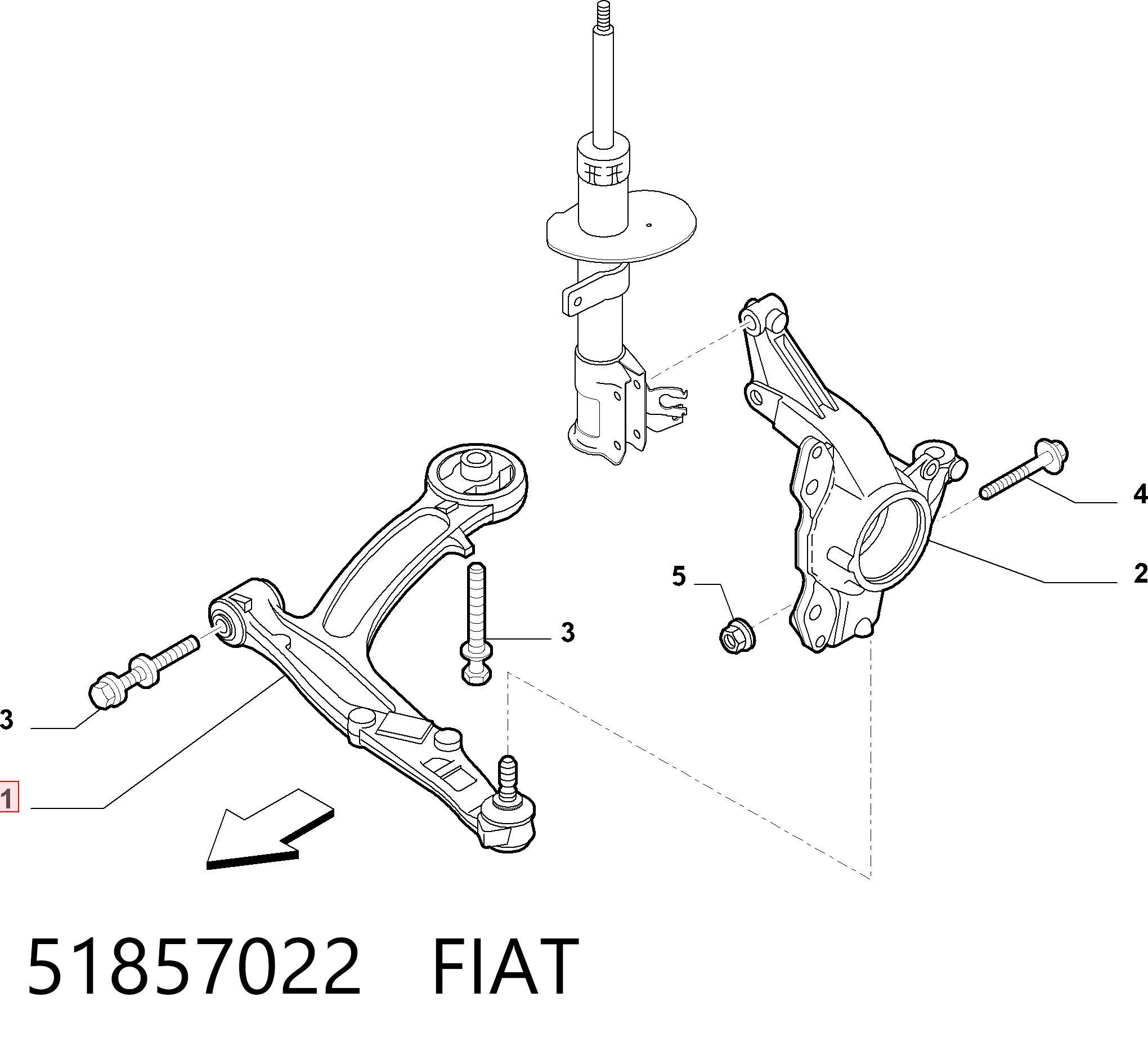 51857022 Fiat/Alfa/Lancia