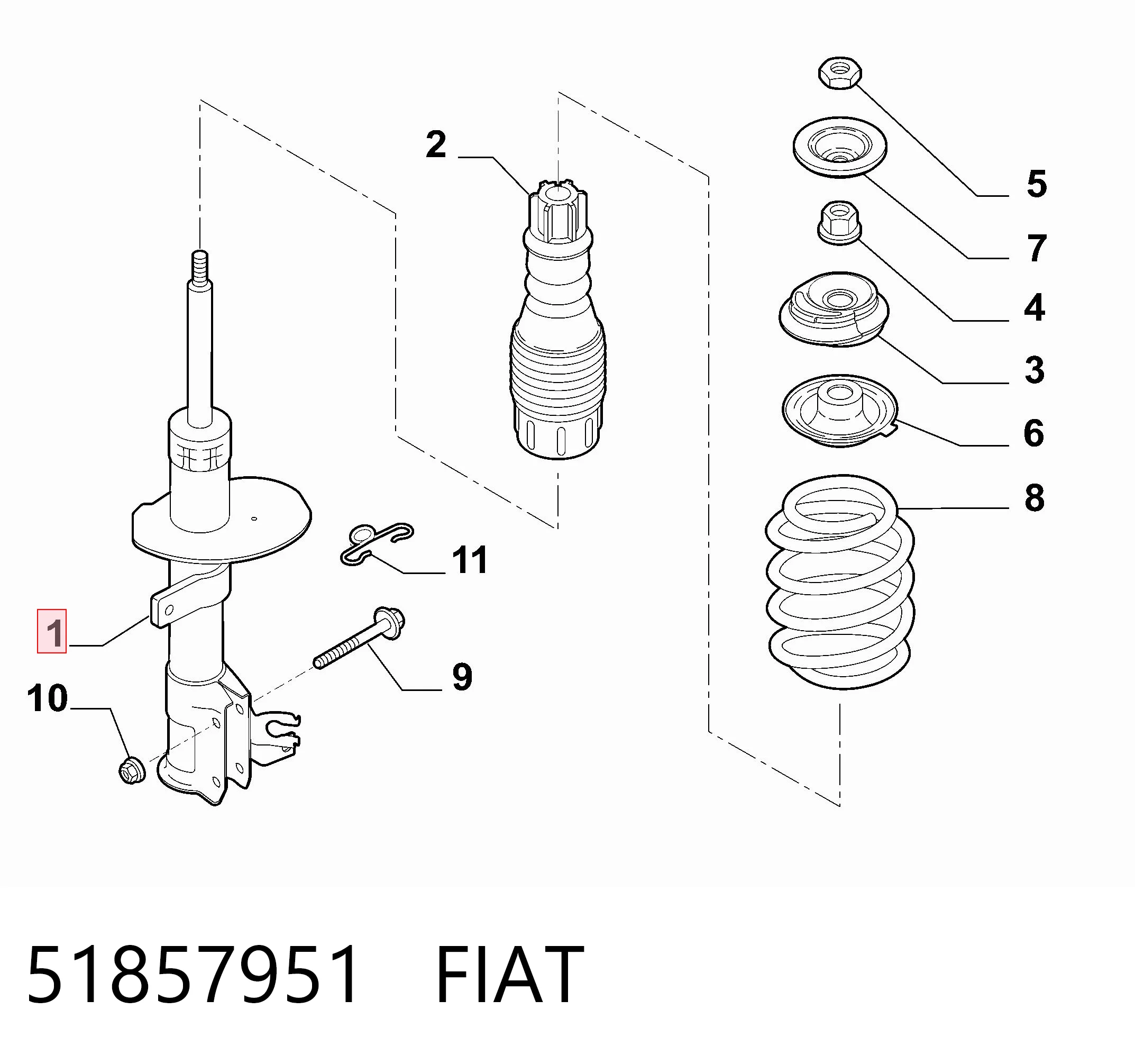 51857951 Fiat/Alfa/Lancia