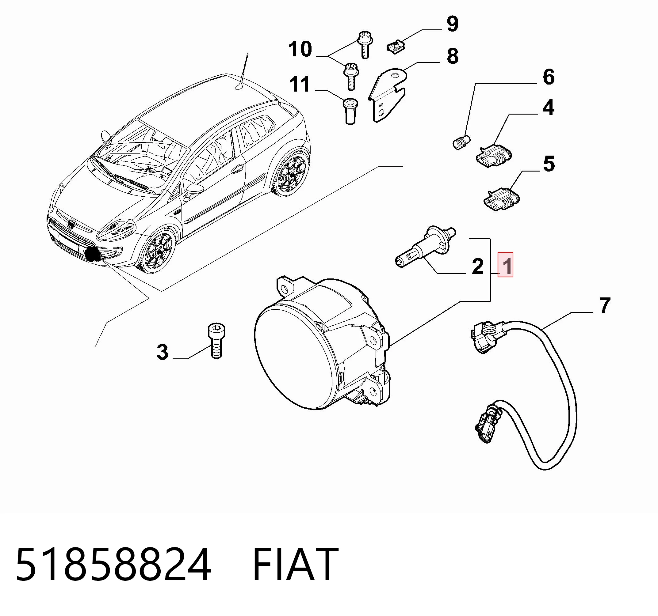 51858824 Fiat/Alfa/Lancia