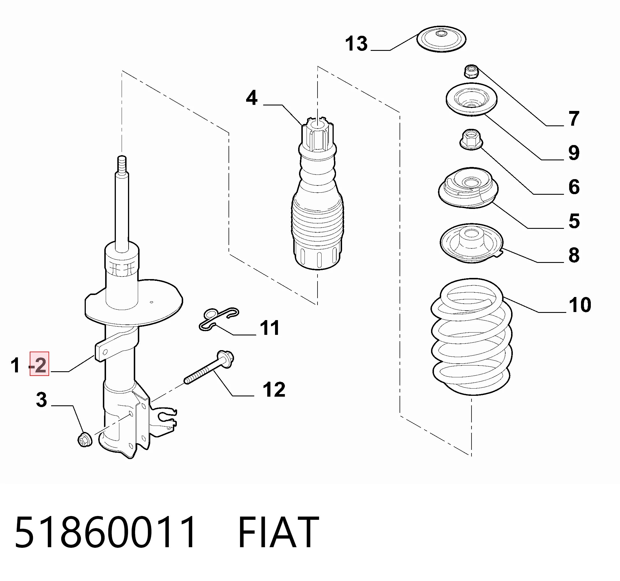 51860011 Fiat/Alfa/Lancia