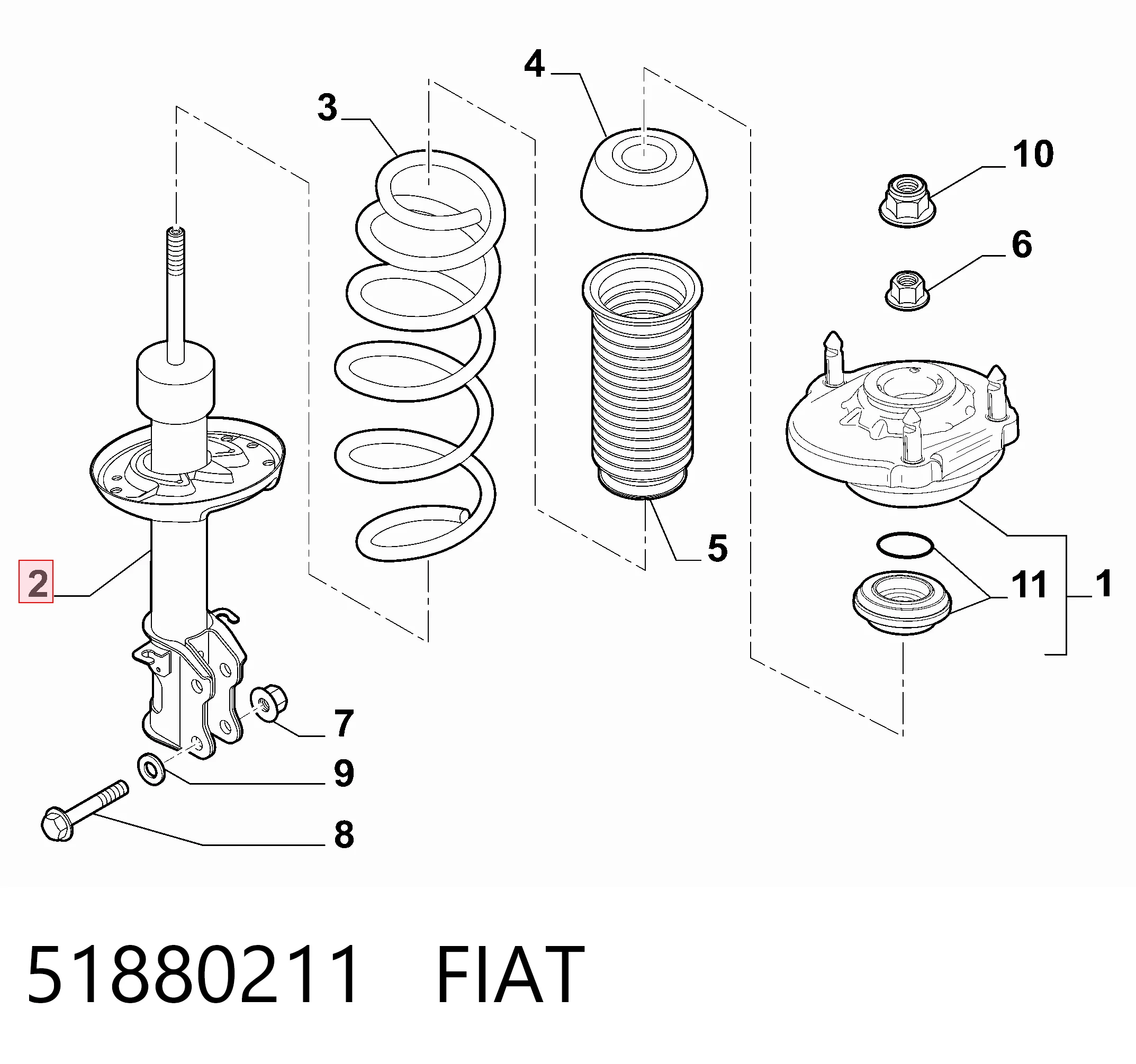 51880211 Fiat/Alfa/Lancia