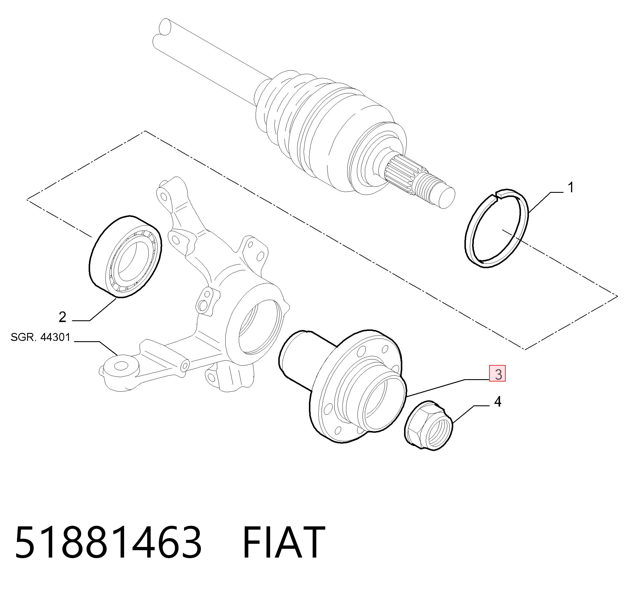 51881463 Fiat/Alfa/Lancia