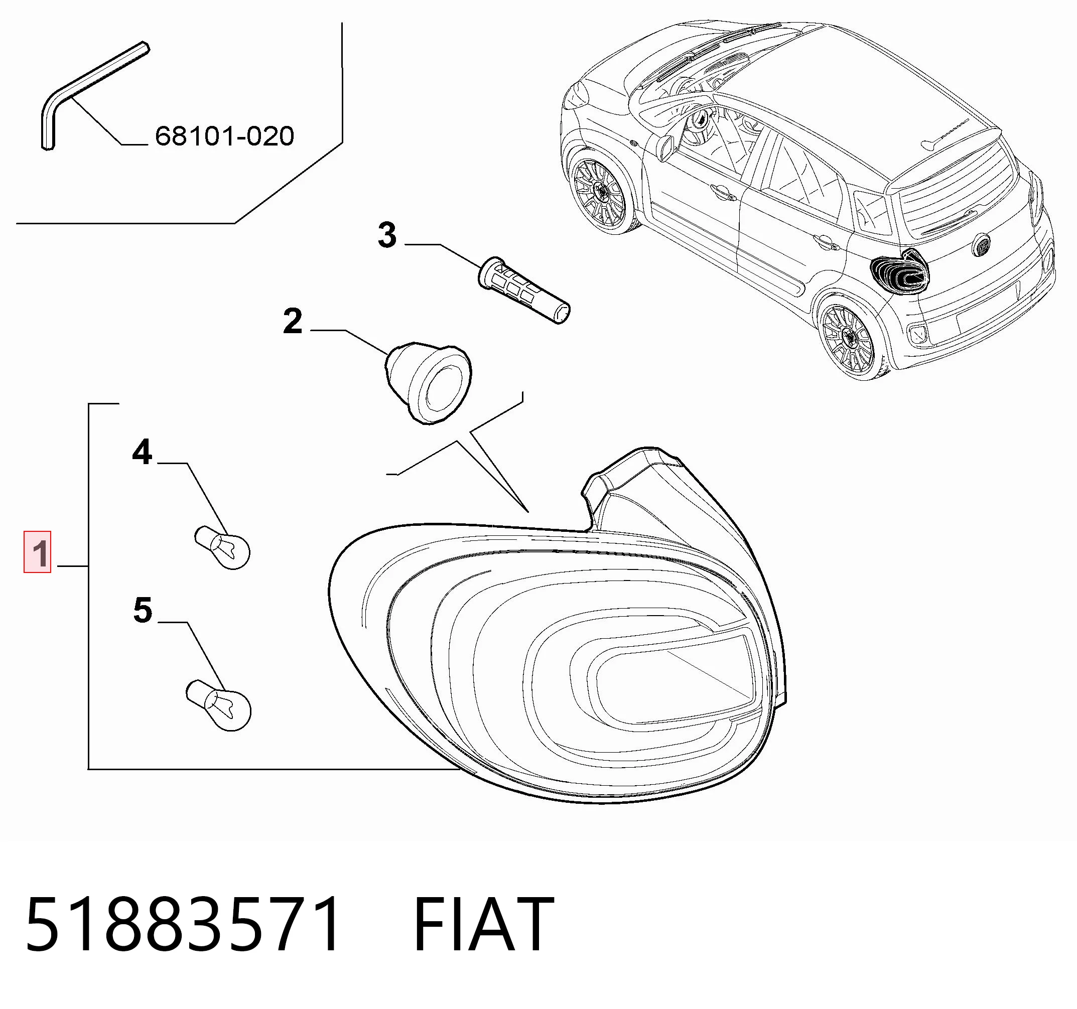 51883571 Fiat/Alfa/Lancia