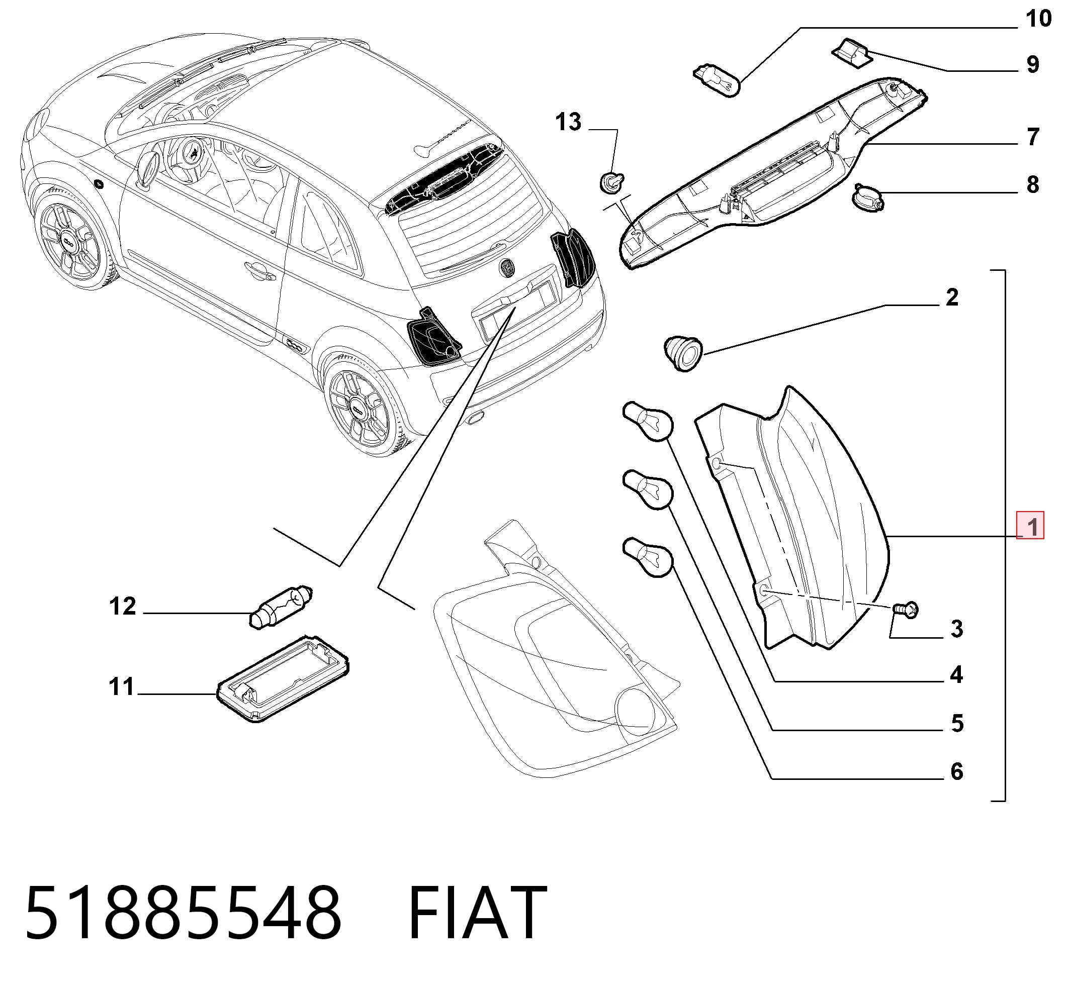 51885548 Fiat/Alfa/Lancia