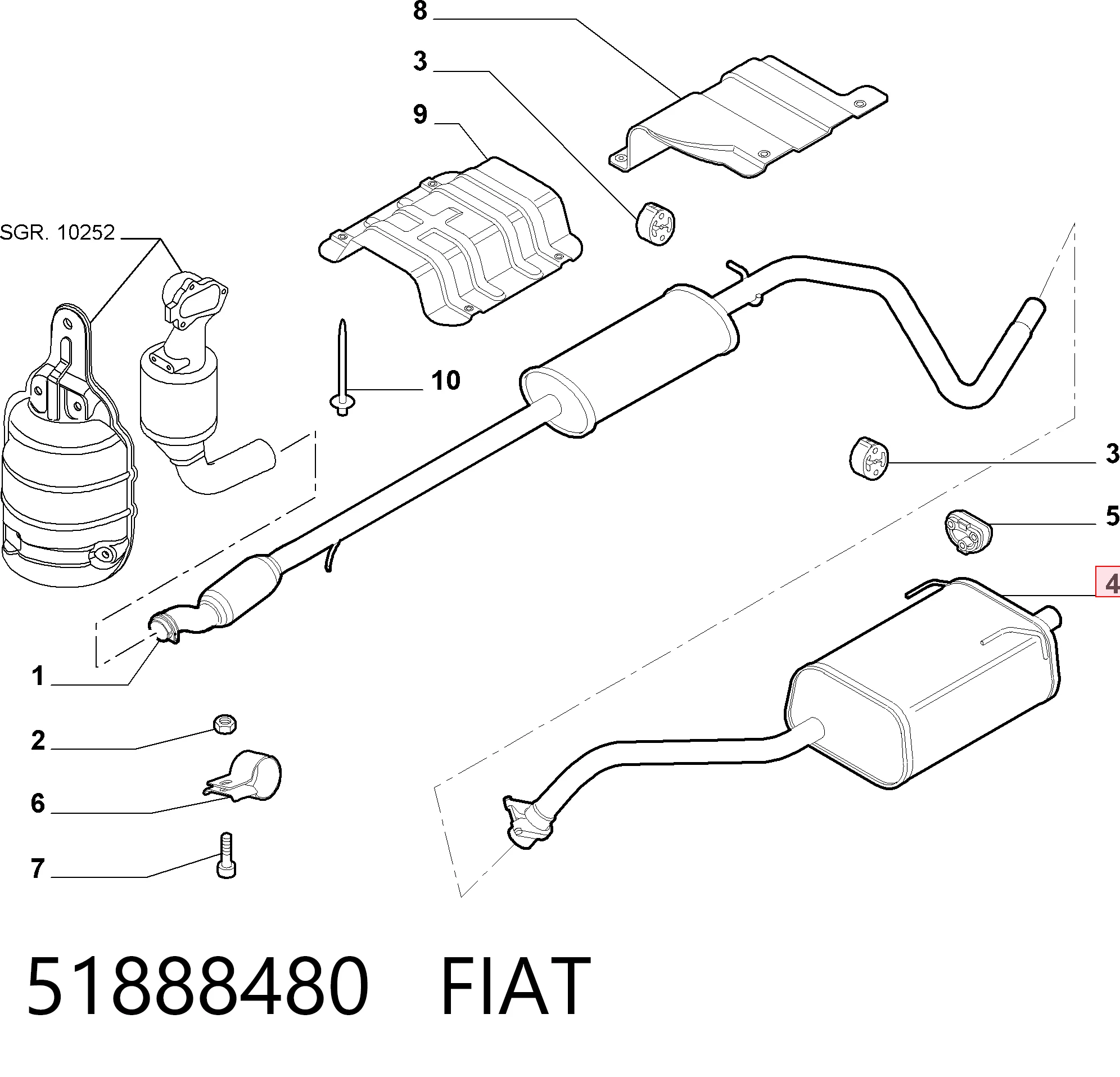 51888480 Fiat/Alfa/Lancia