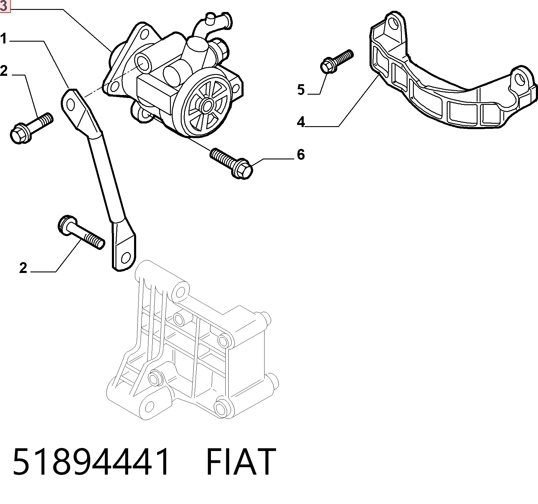 51894441 Fiat/Alfa/Lancia