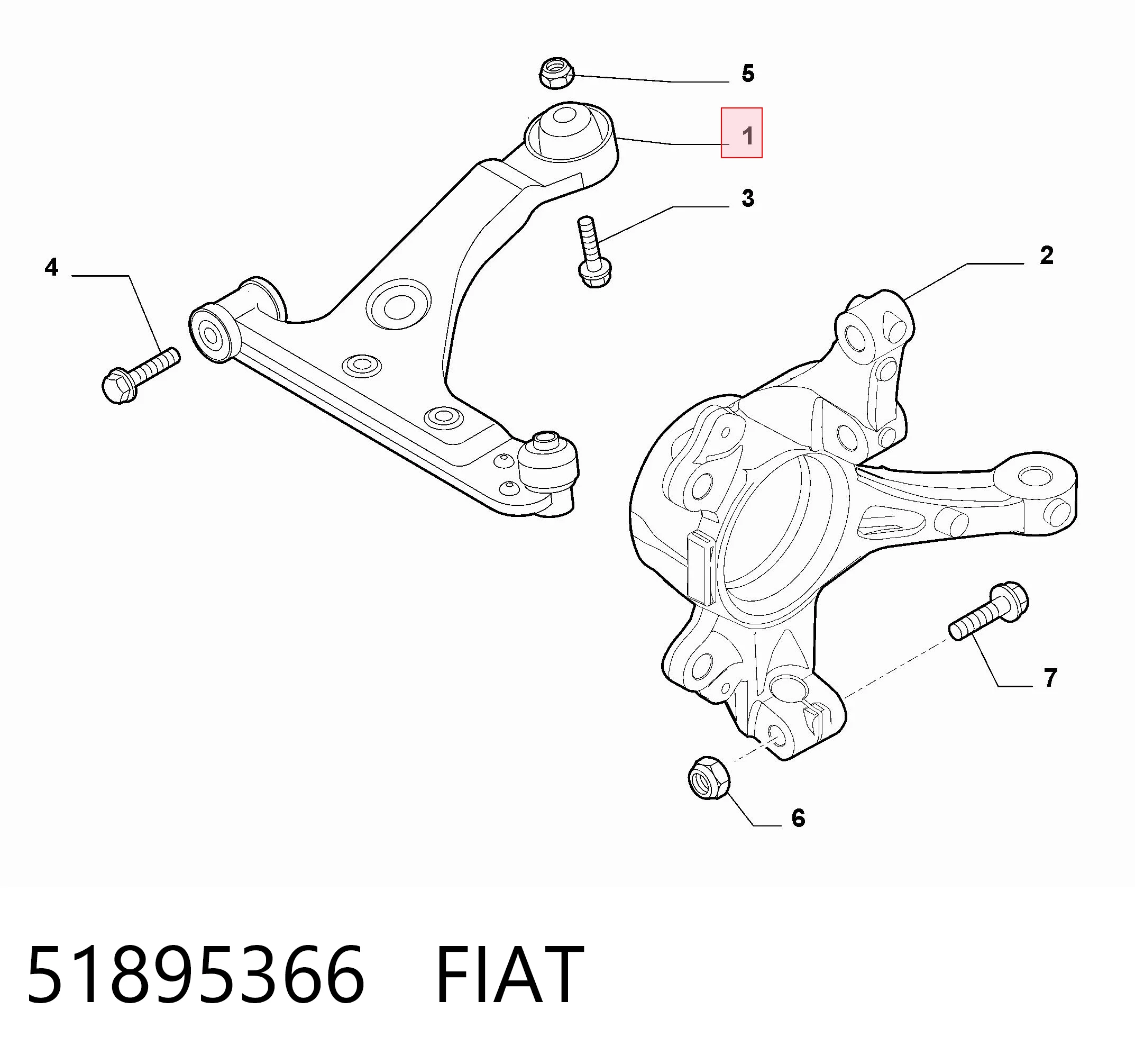 51895366 Fiat/Alfa/Lancia