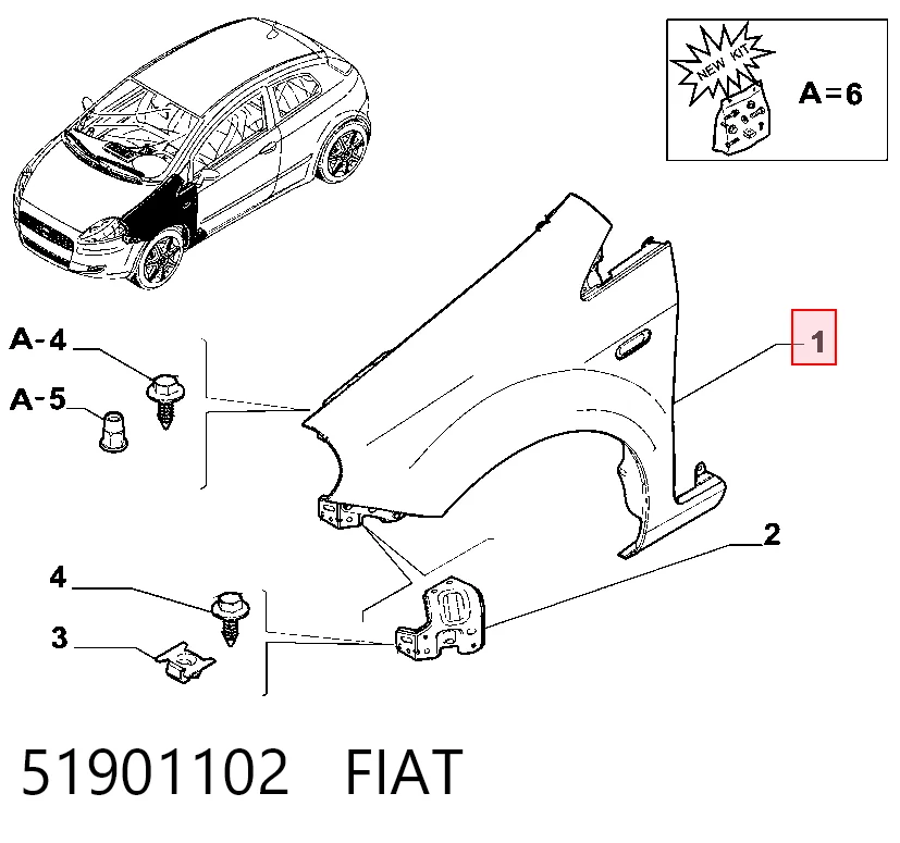 51901102 Fiat/Alfa/Lancia