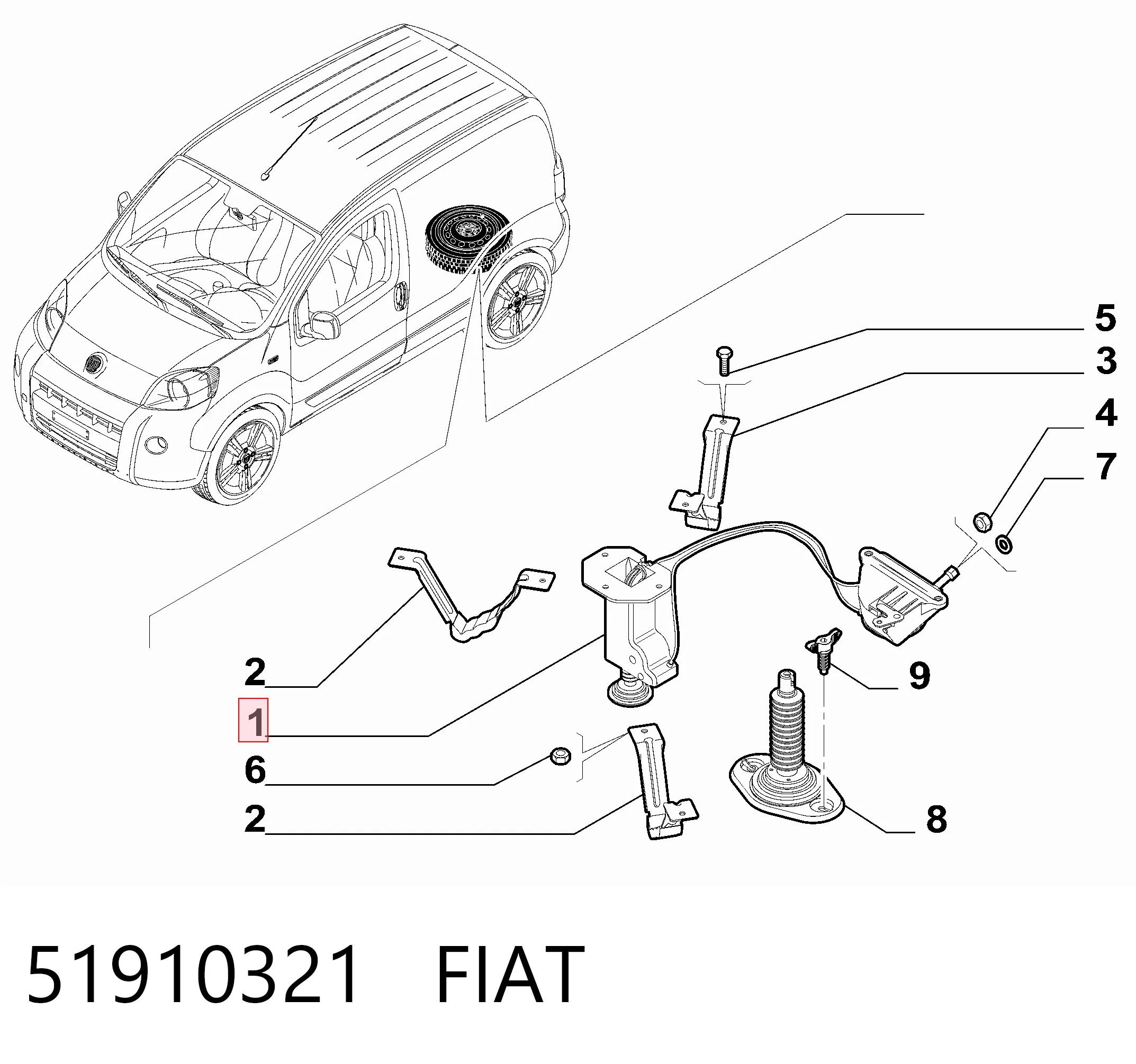 51910321 Fiat/Alfa/Lancia