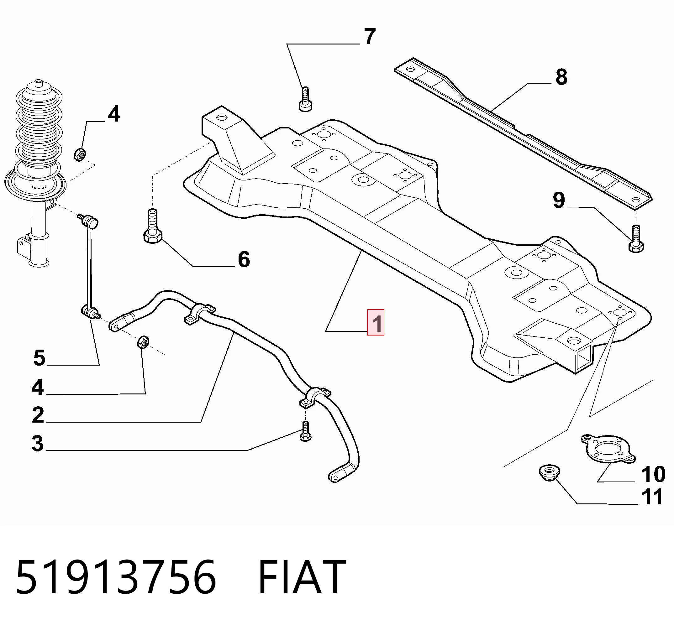 51913756 Fiat/Alfa/Lancia