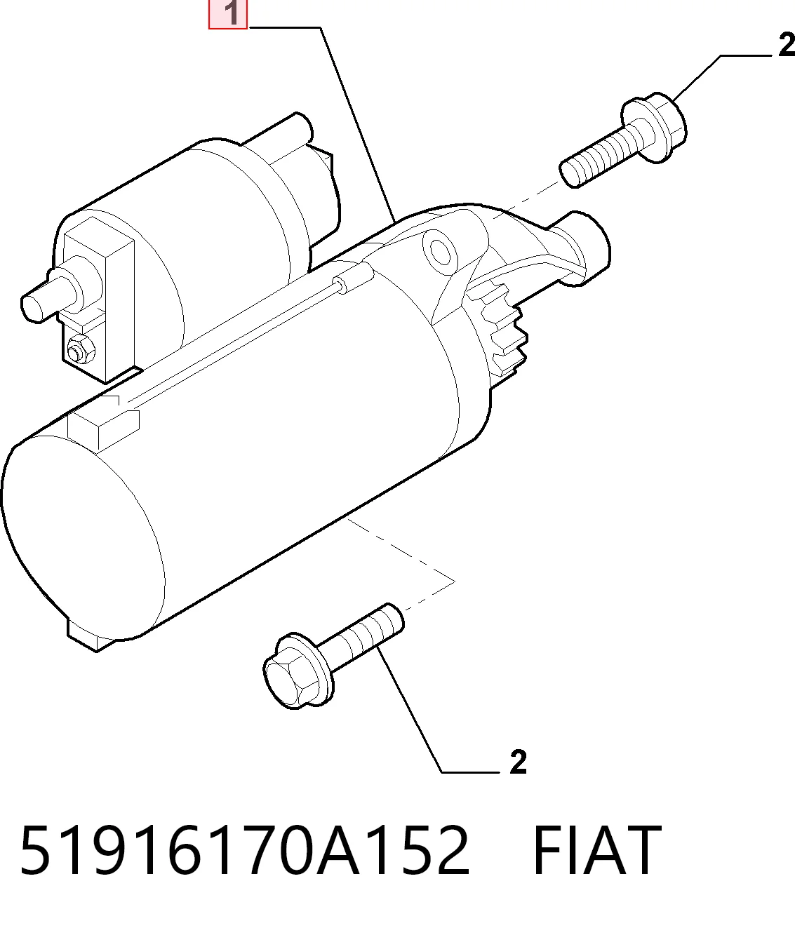51916170A152 Fiat/Alfa/Lancia