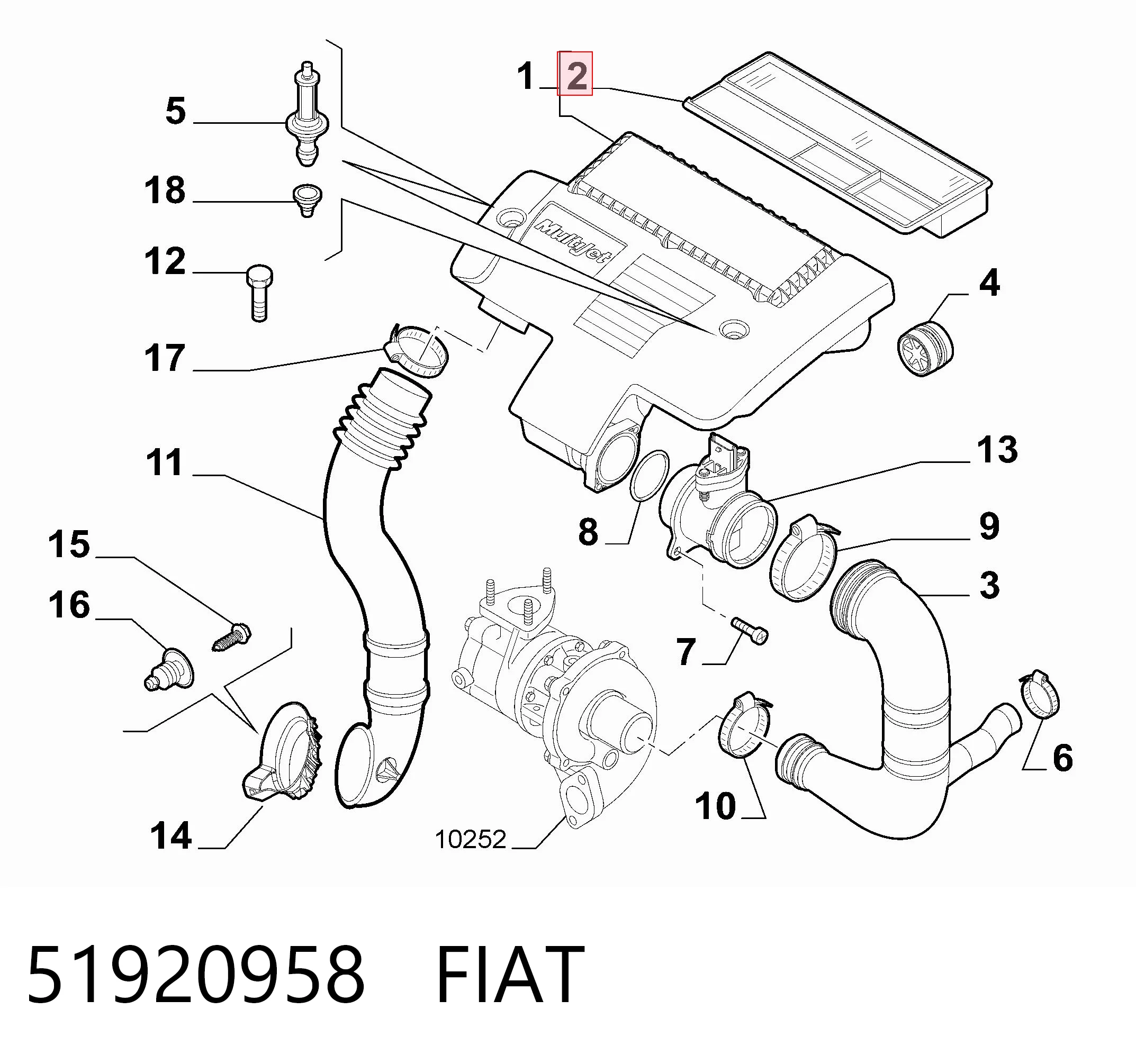 51920958 Fiat/Alfa/Lancia