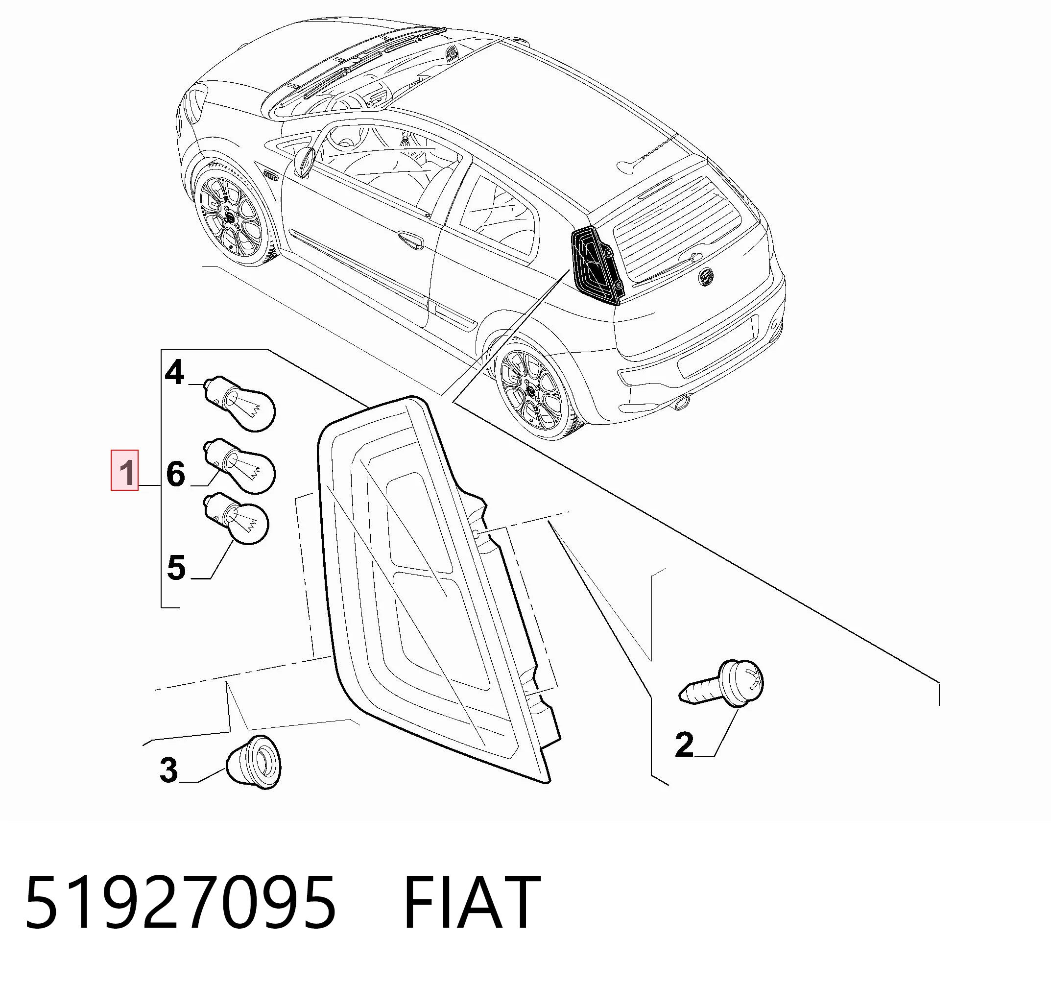 51927095 Fiat/Alfa/Lancia