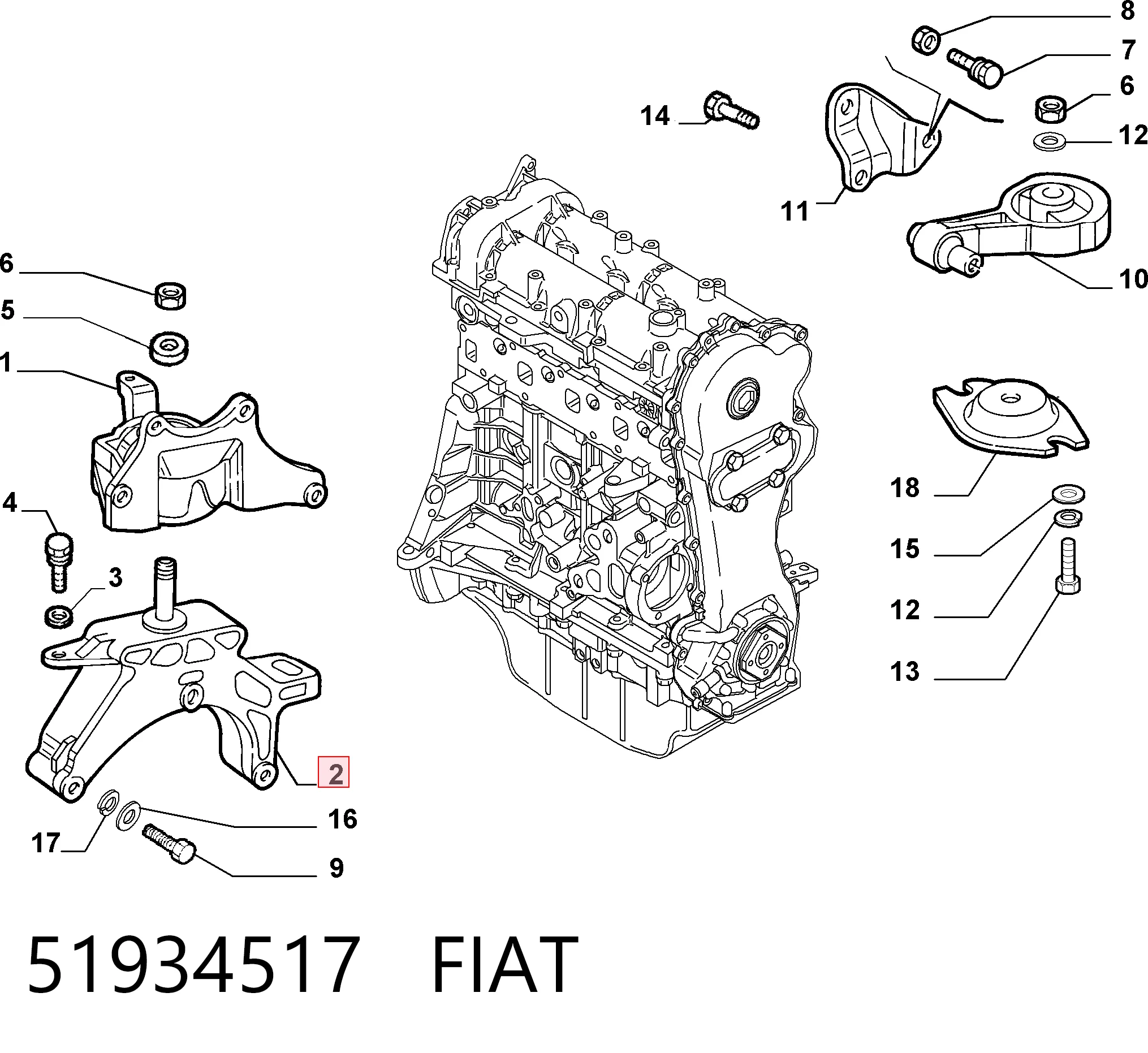 51934517 Fiat/Alfa/Lancia