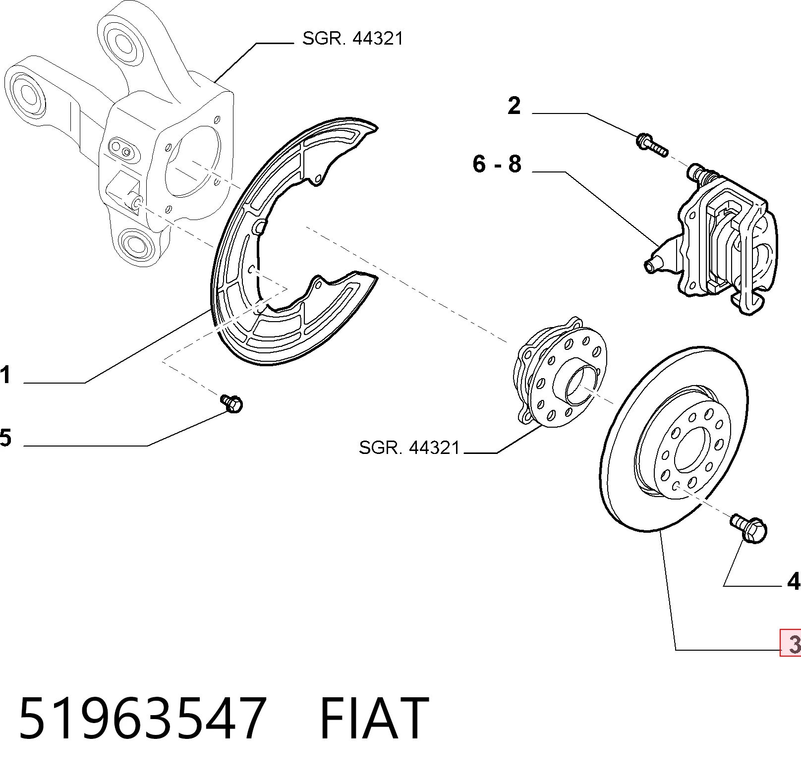 51963547 Fiat/Alfa/Lancia