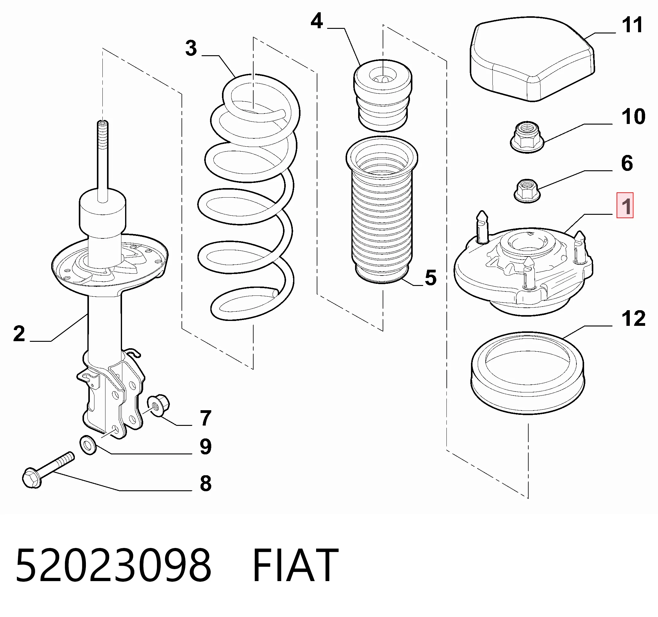 52023098 Fiat/Alfa/Lancia