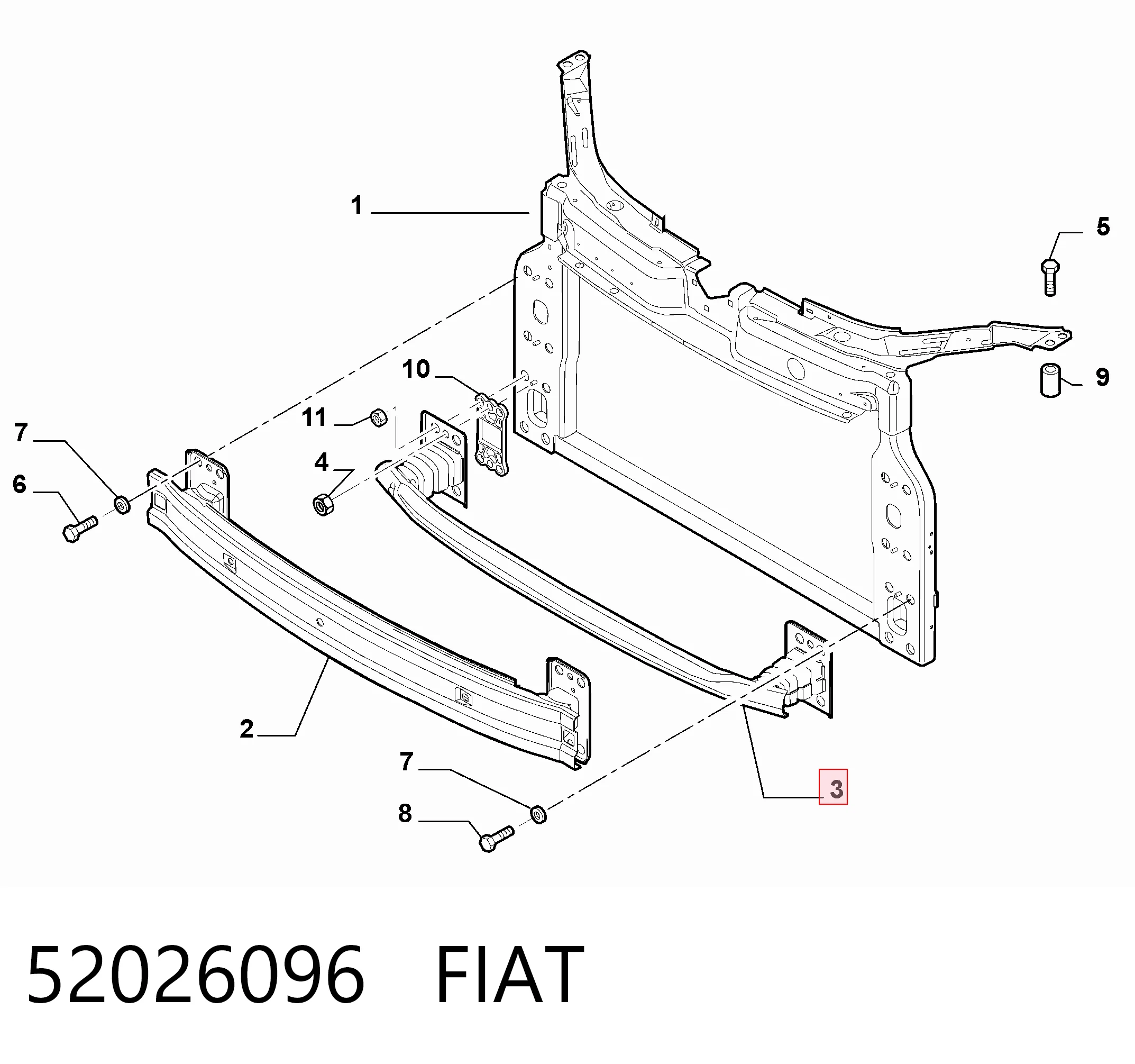 52026096 Fiat/Alfa/Lancia