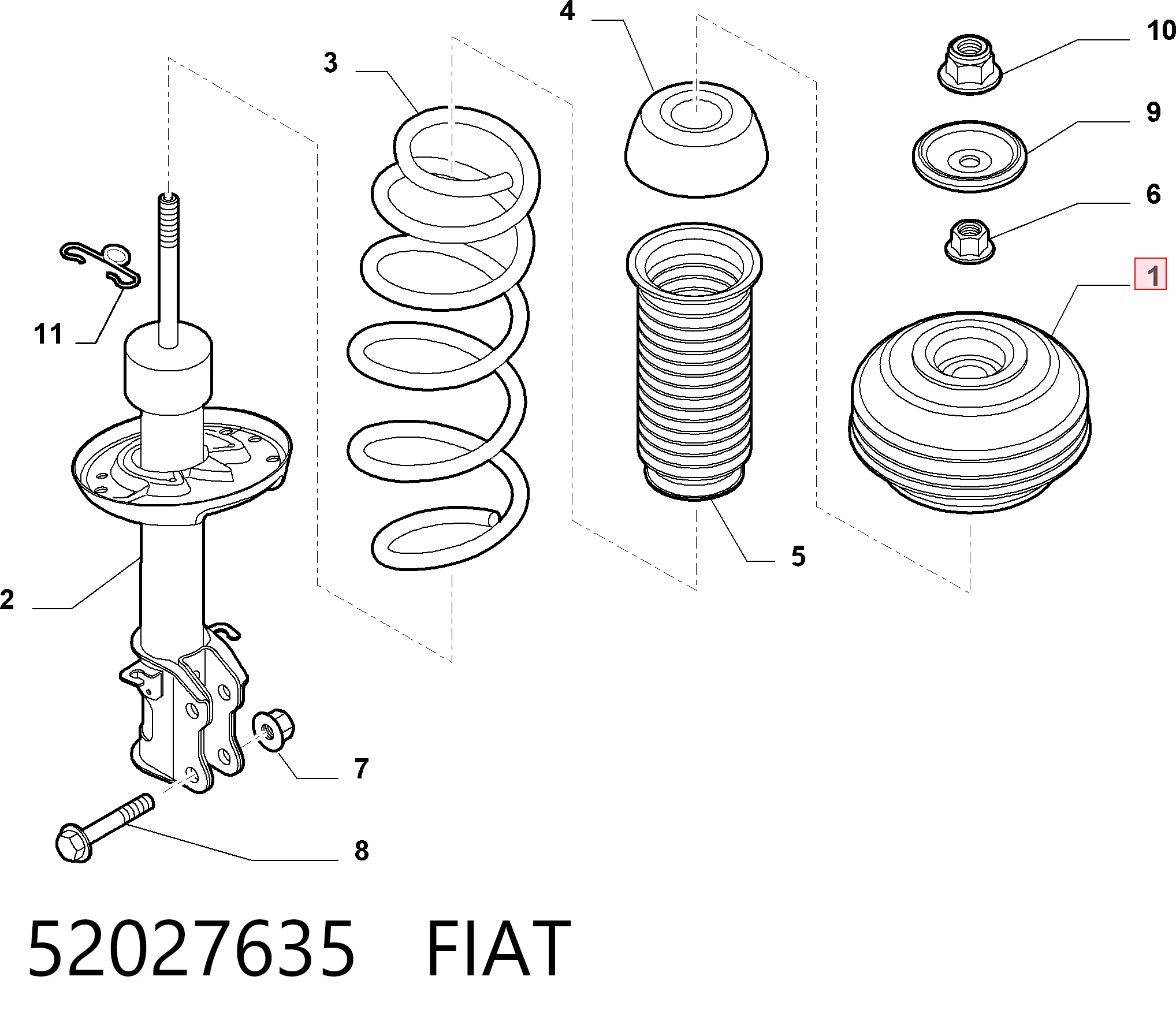 52027635 Fiat/Alfa/Lancia