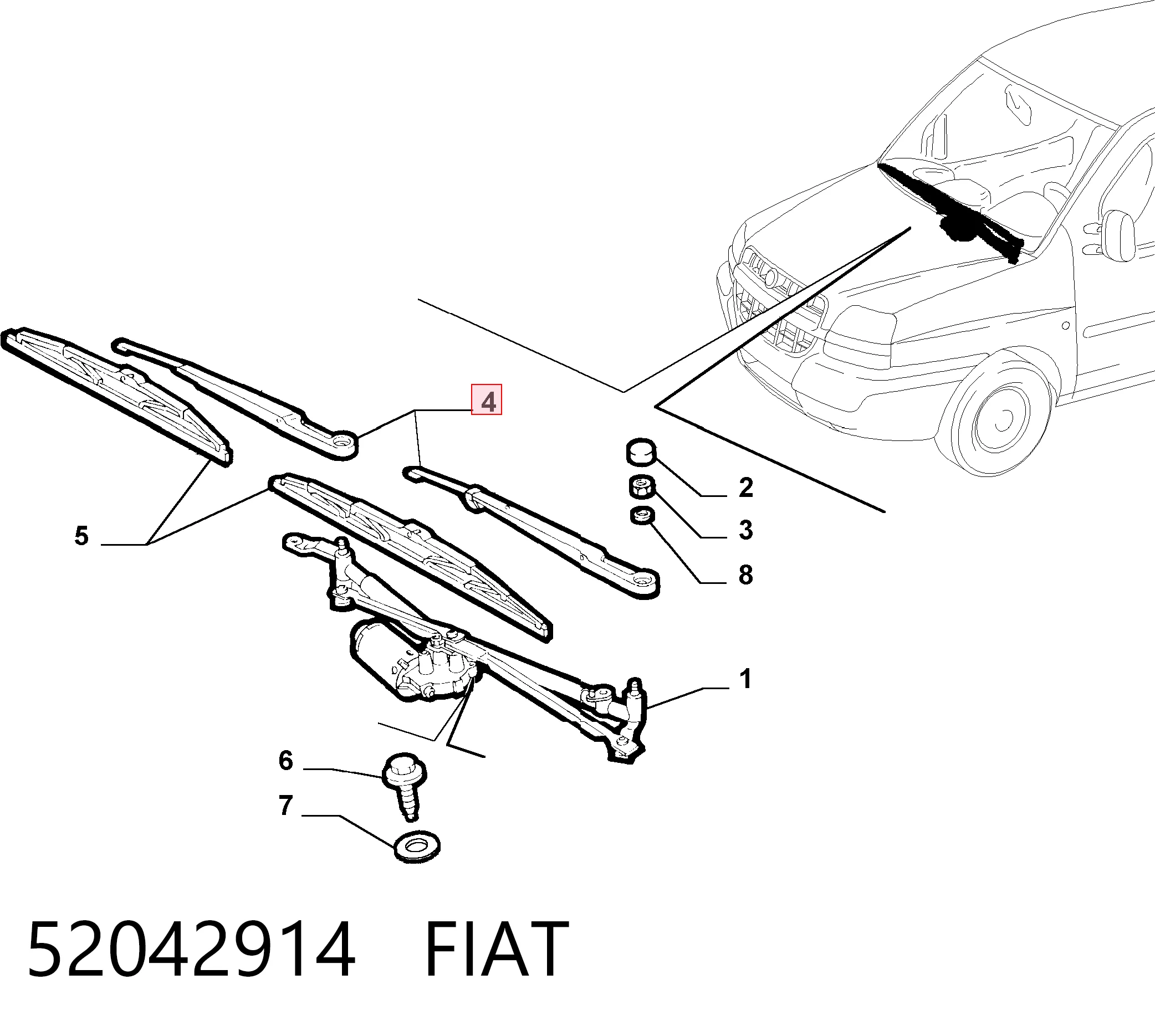 52042914 Fiat/Alfa/Lancia
