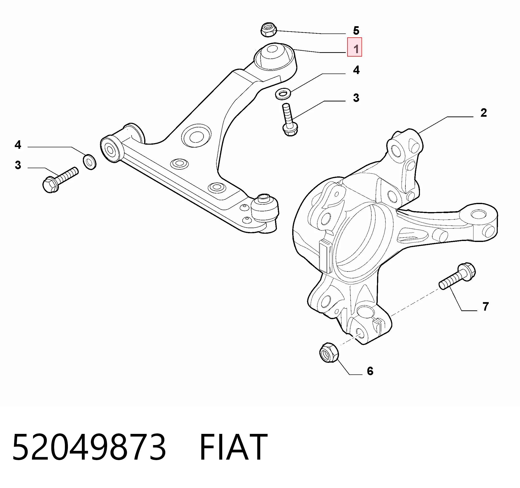 52049873 Fiat/Alfa/Lancia