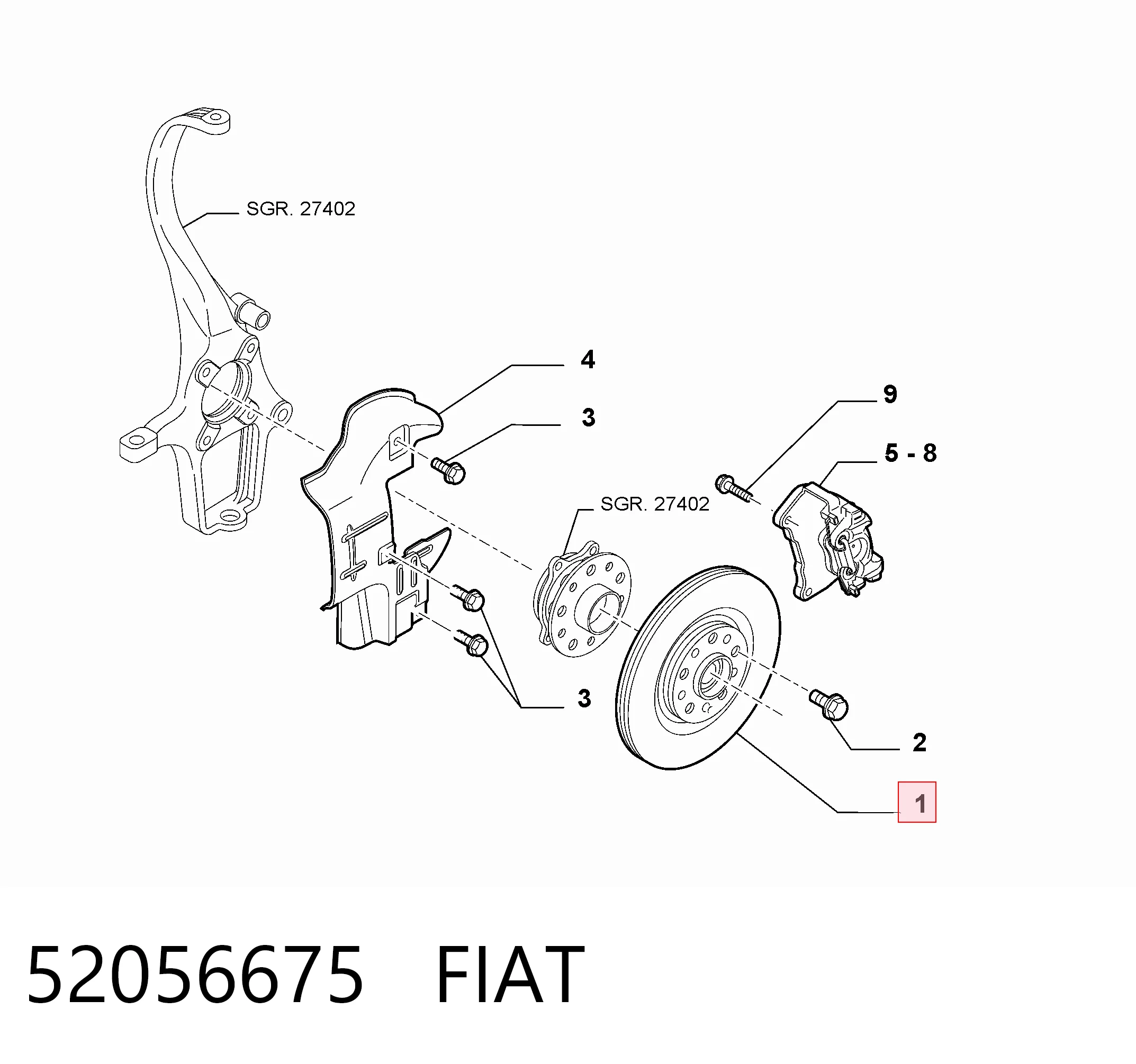Frenos delanteros Ford Fiesta II desde 61,31 €