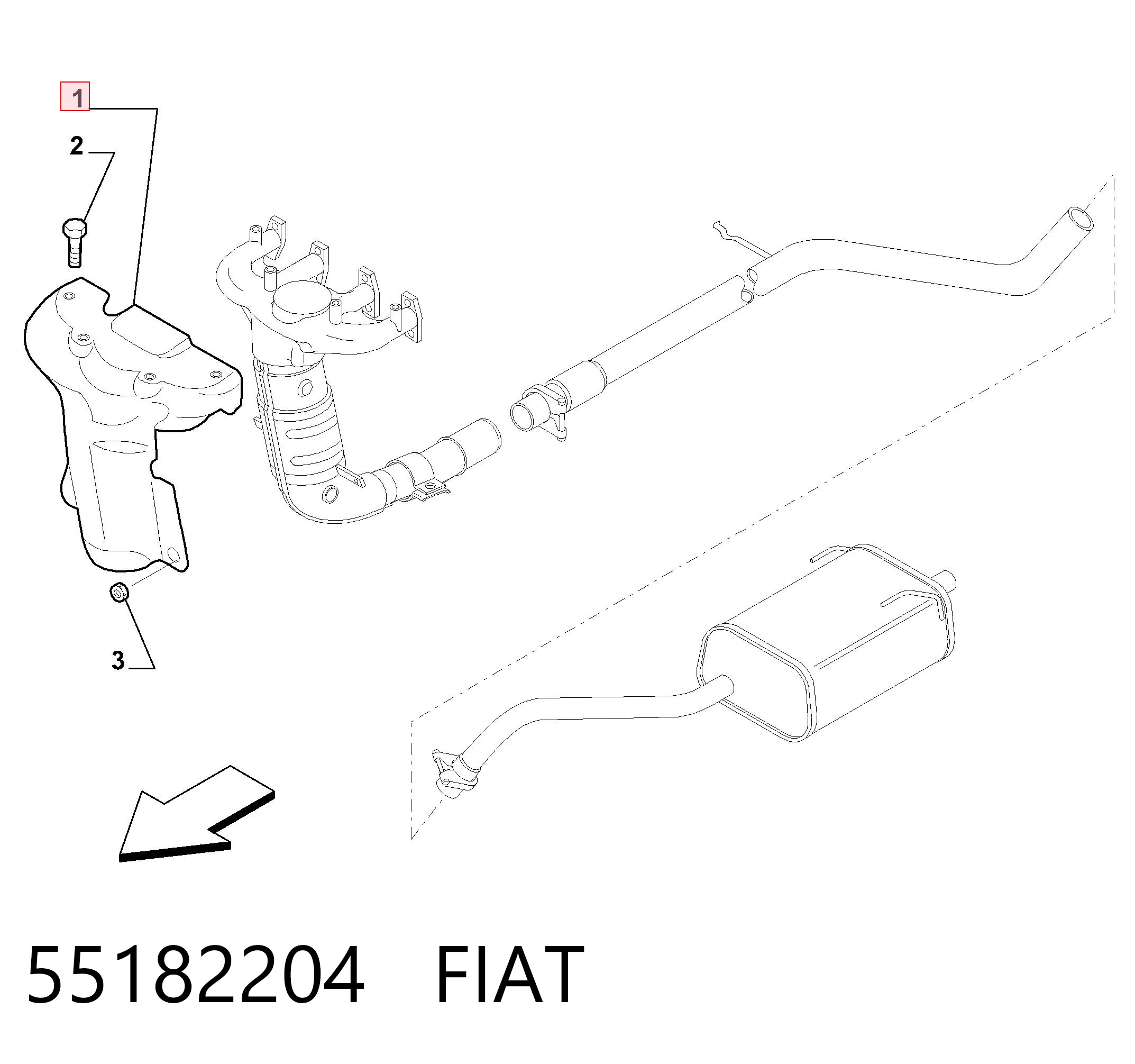 55182204 Fiat/Alfa/Lancia