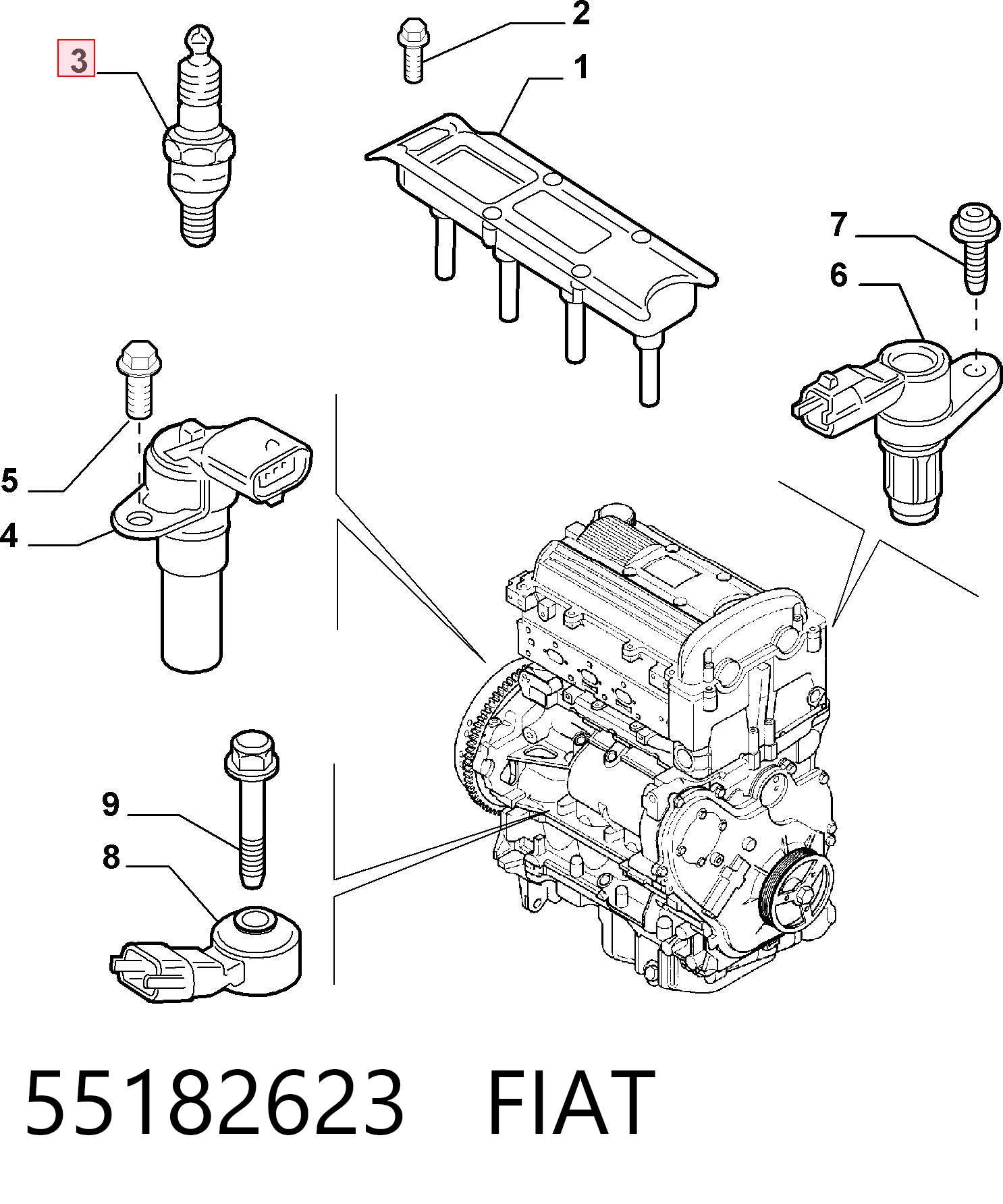 55182623 Fiat/Alfa/Lancia
