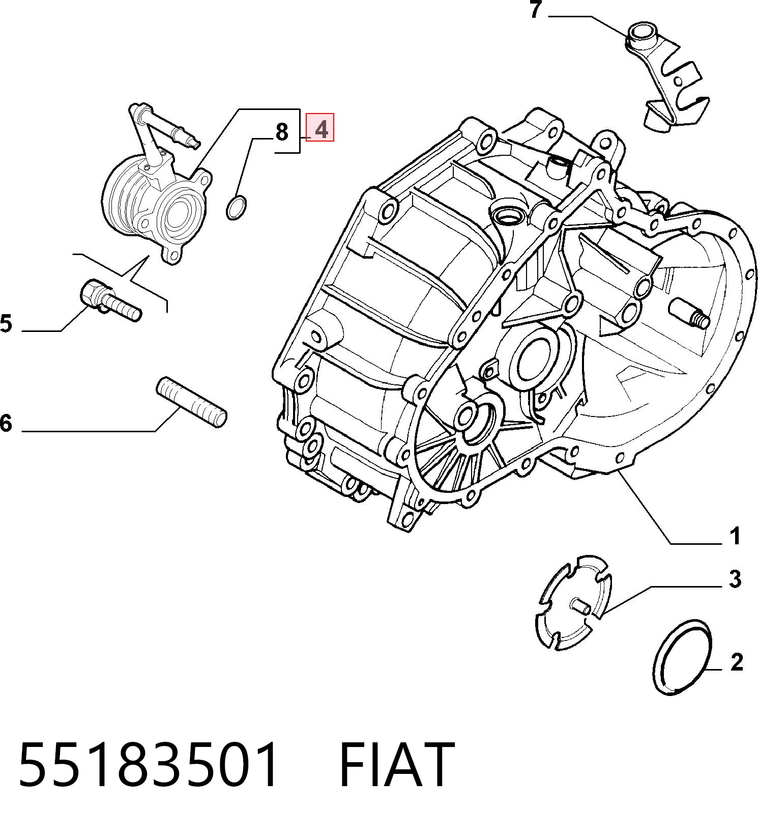 55183501 Fiat/Alfa/Lancia