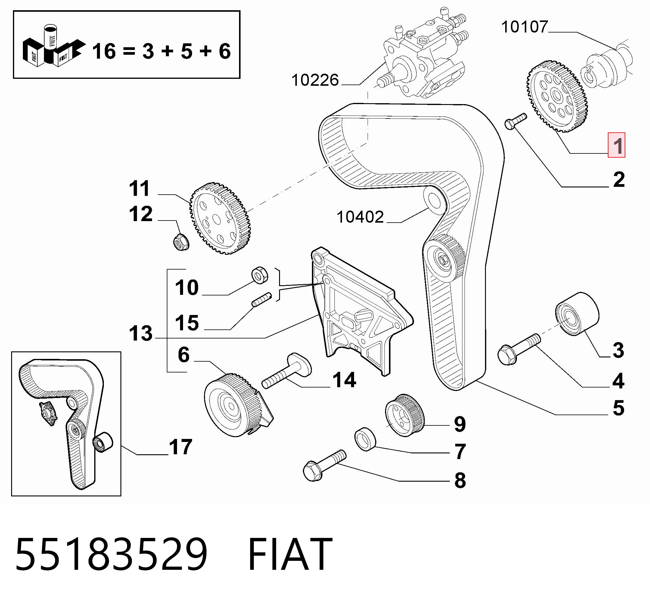 Ajustador árbol de levas  Opel Vectra C sedán (2002 - 2008) precio, desde 72,72 EUR