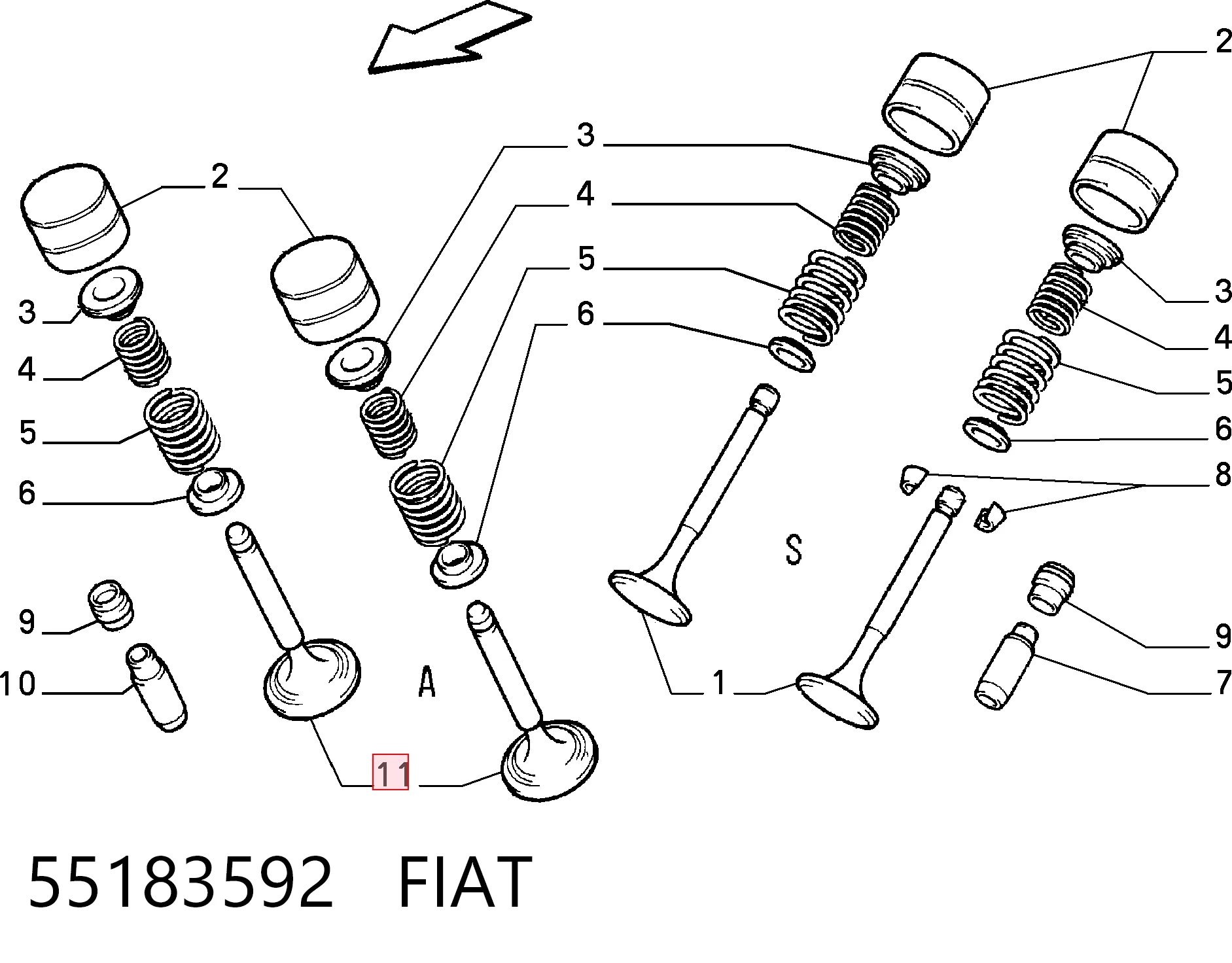 55183592 Fiat/Alfa/Lancia