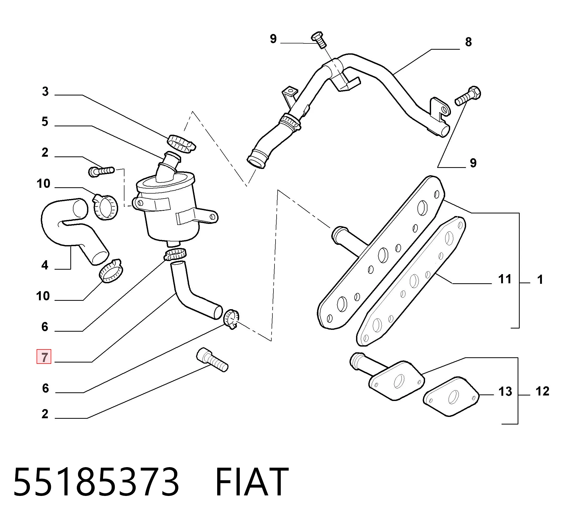 55185373 Fiat/Alfa/Lancia