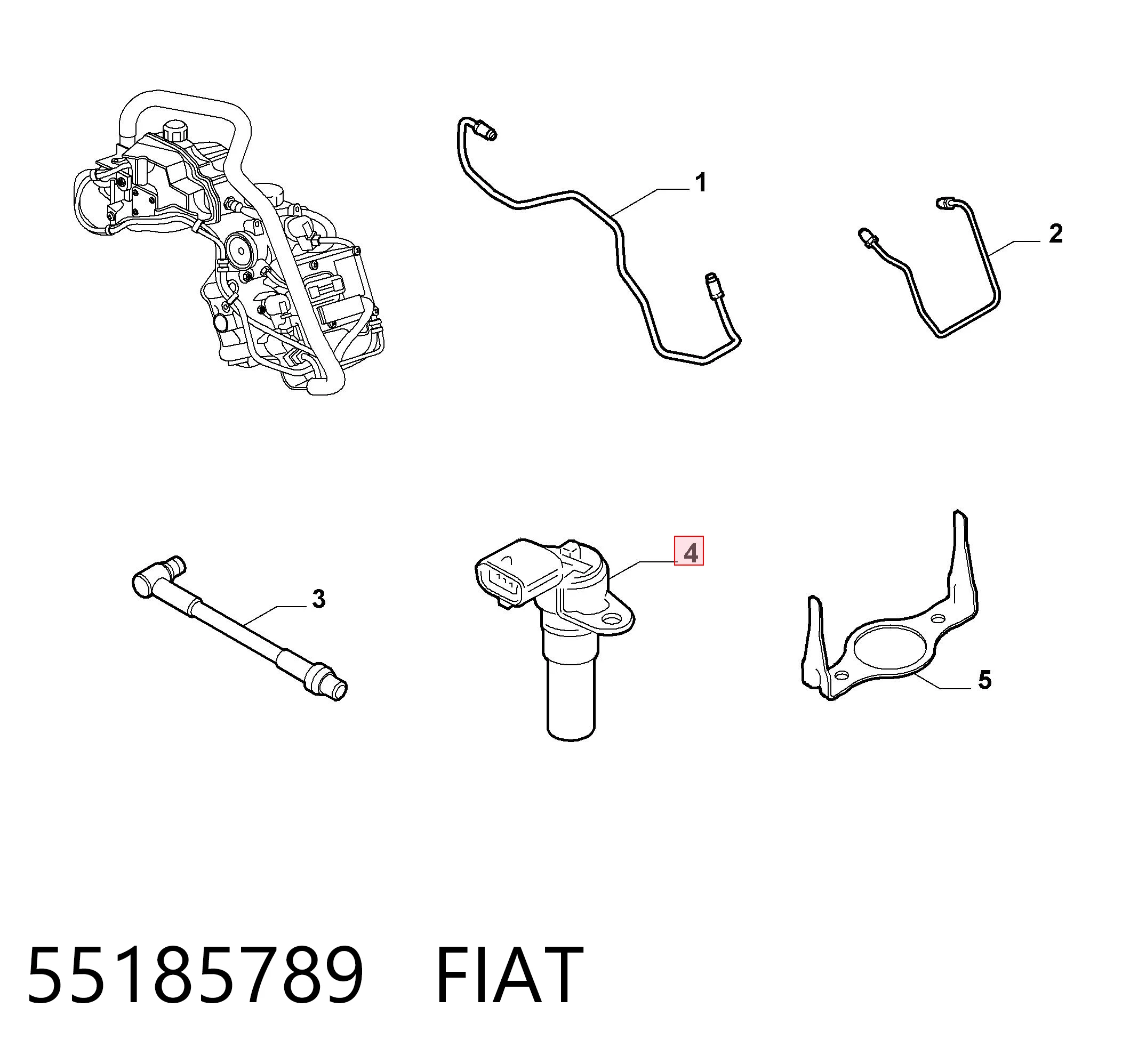 Sensor de velocidad para Fiat Fiorino 225