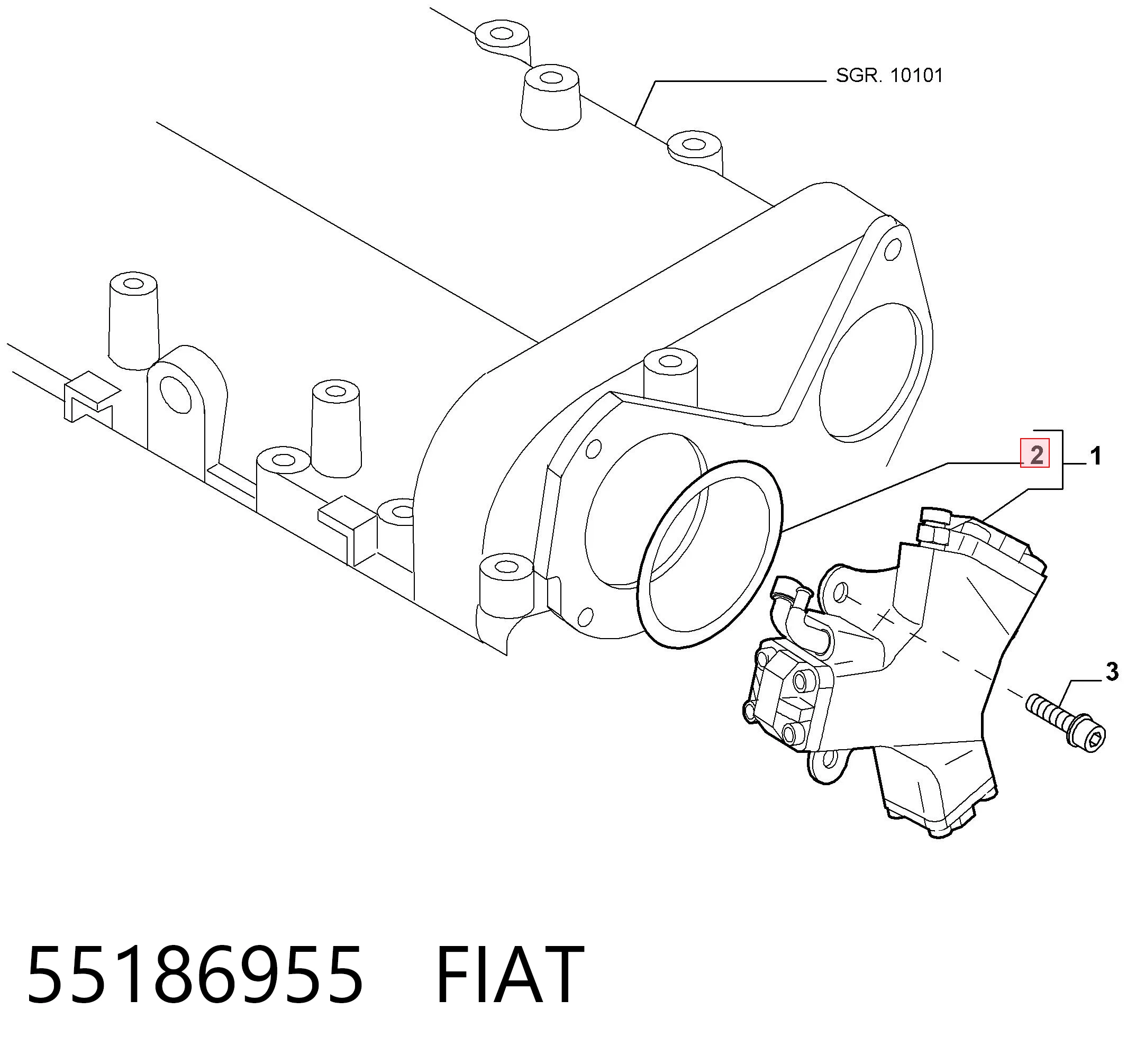 55186955 Fiat/Alfa/Lancia