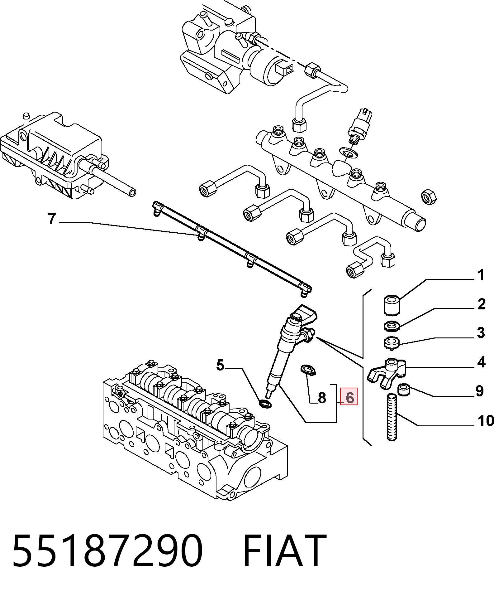 55187290 Fiat/Alfa/Lancia