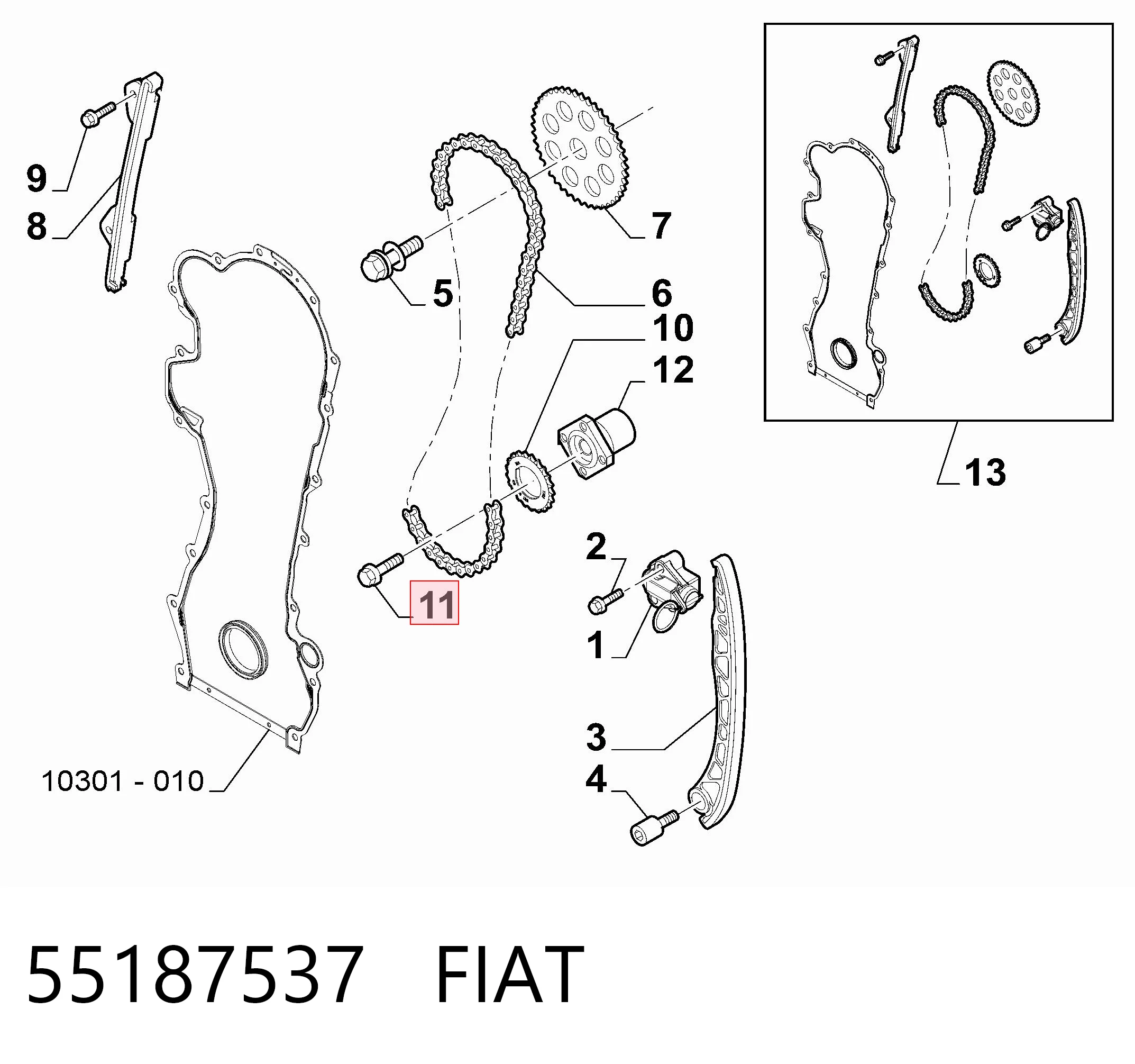 55187537 Fiat/Alfa/Lancia