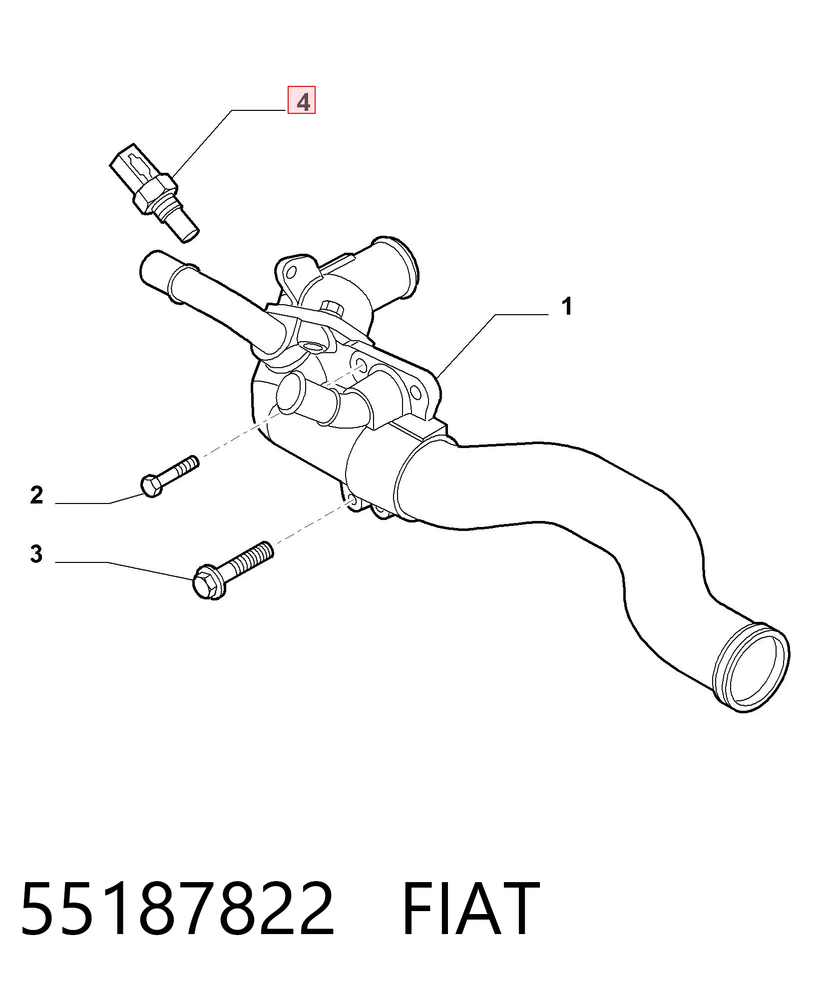 55187822 Fiat/Alfa/Lancia