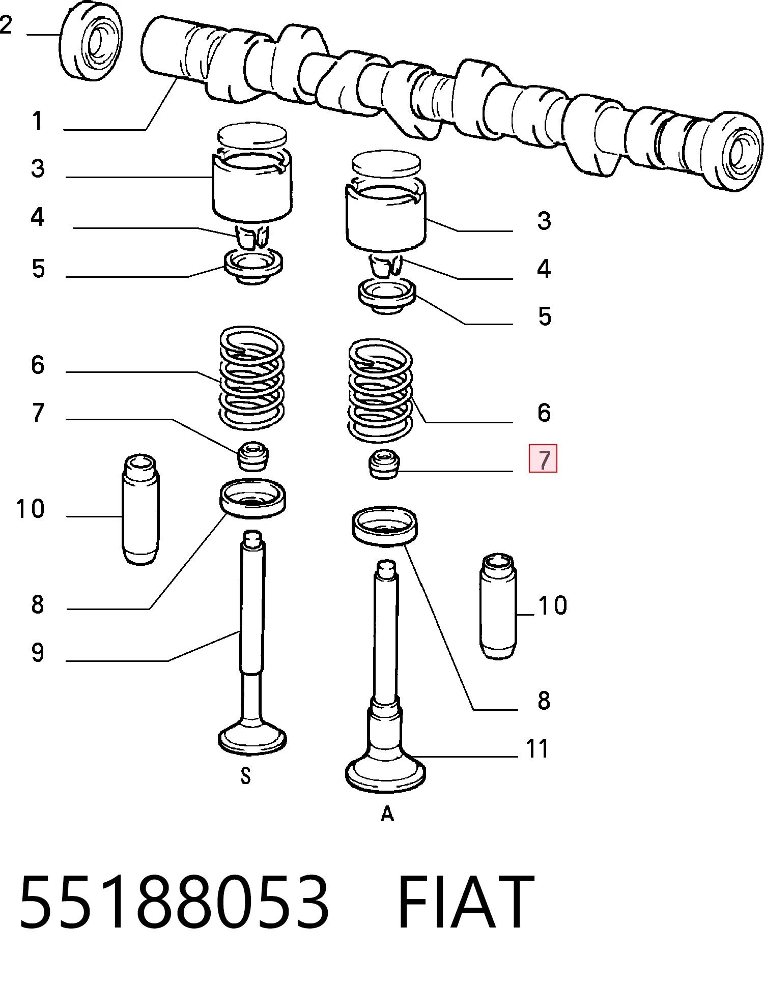 55188053 Fiat/Alfa/Lancia