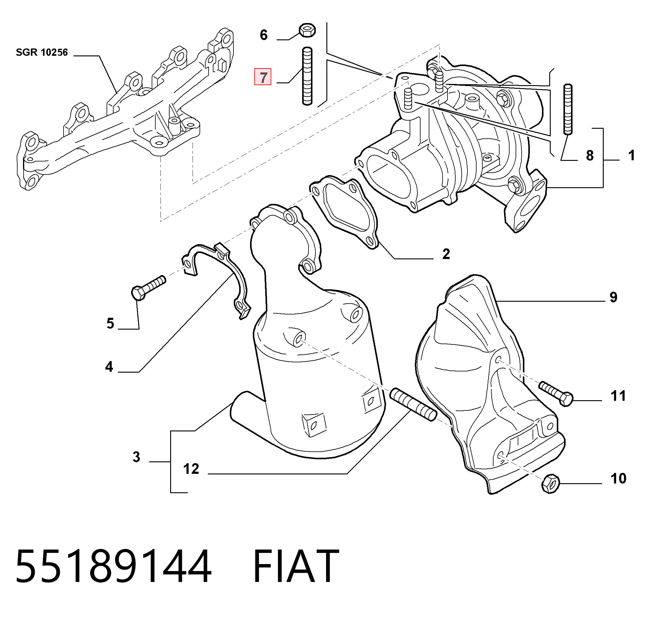 55189144 Fiat/Alfa/Lancia
