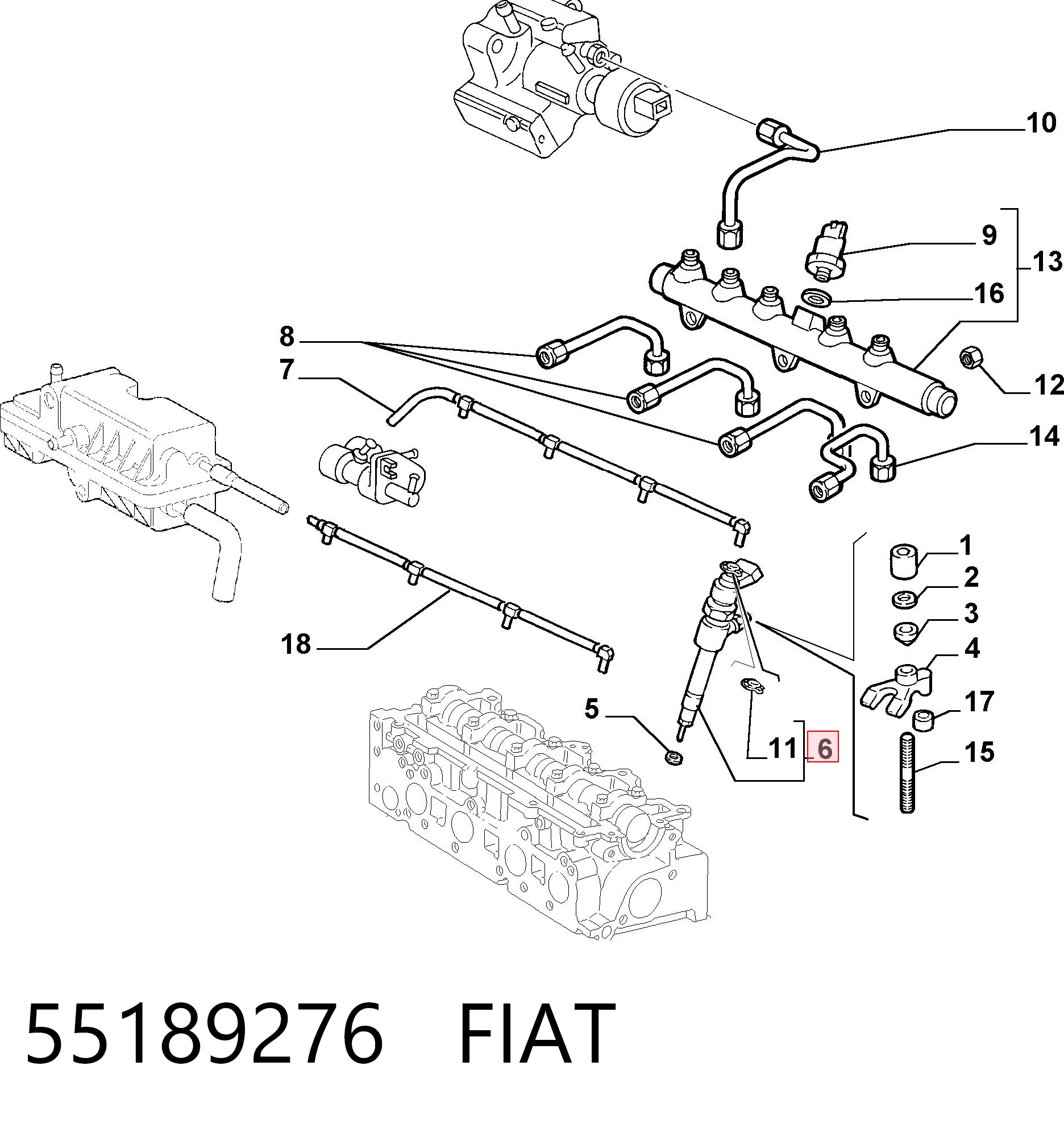 Inyectores Fiat Palio familiar (178DX) (1996 - 2026) precio, desde 56,63 EUR