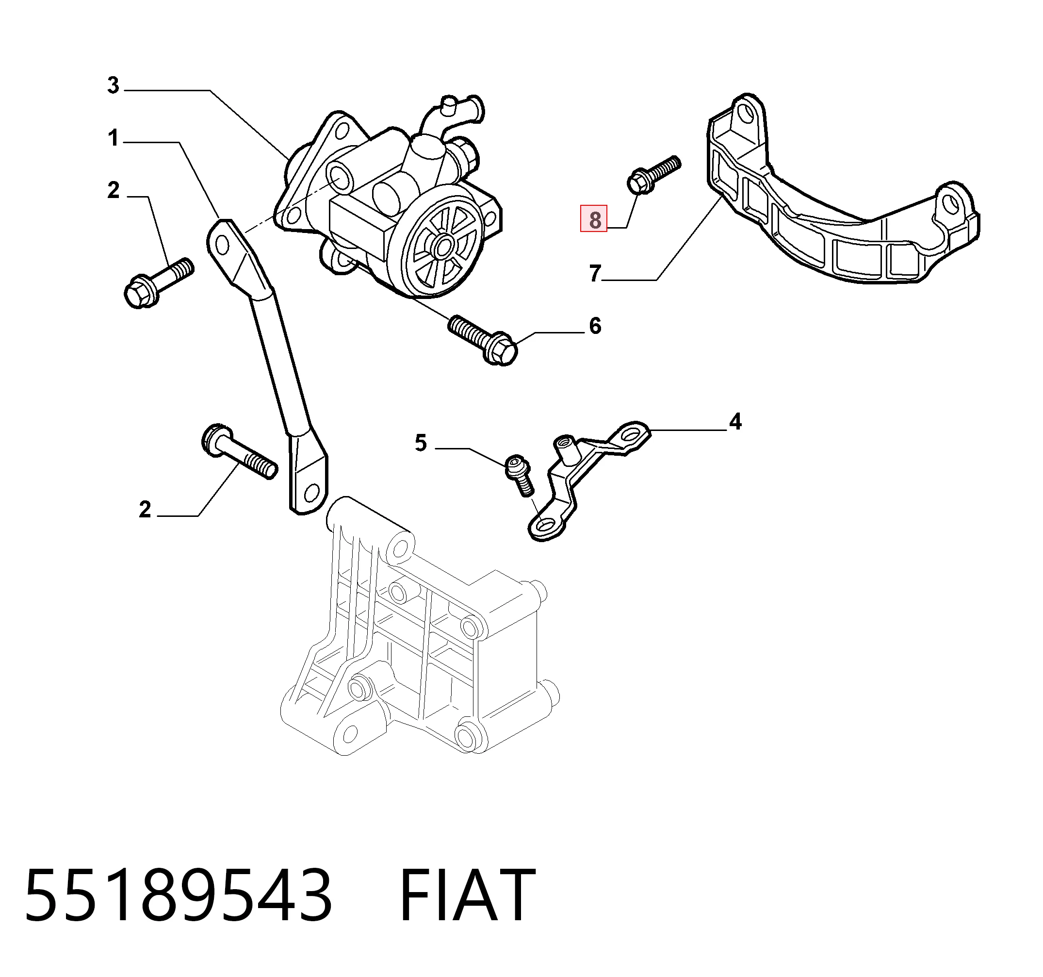 55189543 Fiat/Alfa/Lancia