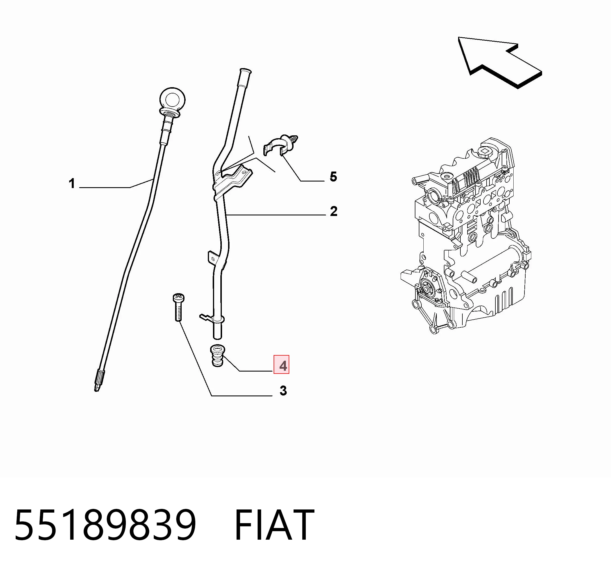 55189839 Fiat/Alfa/Lancia