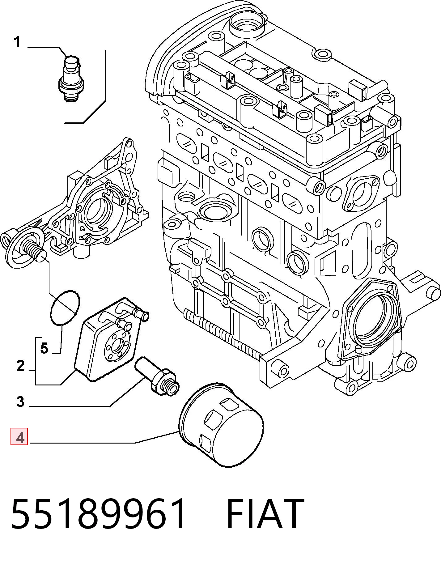 55189961 Fiat/Alfa/Lancia