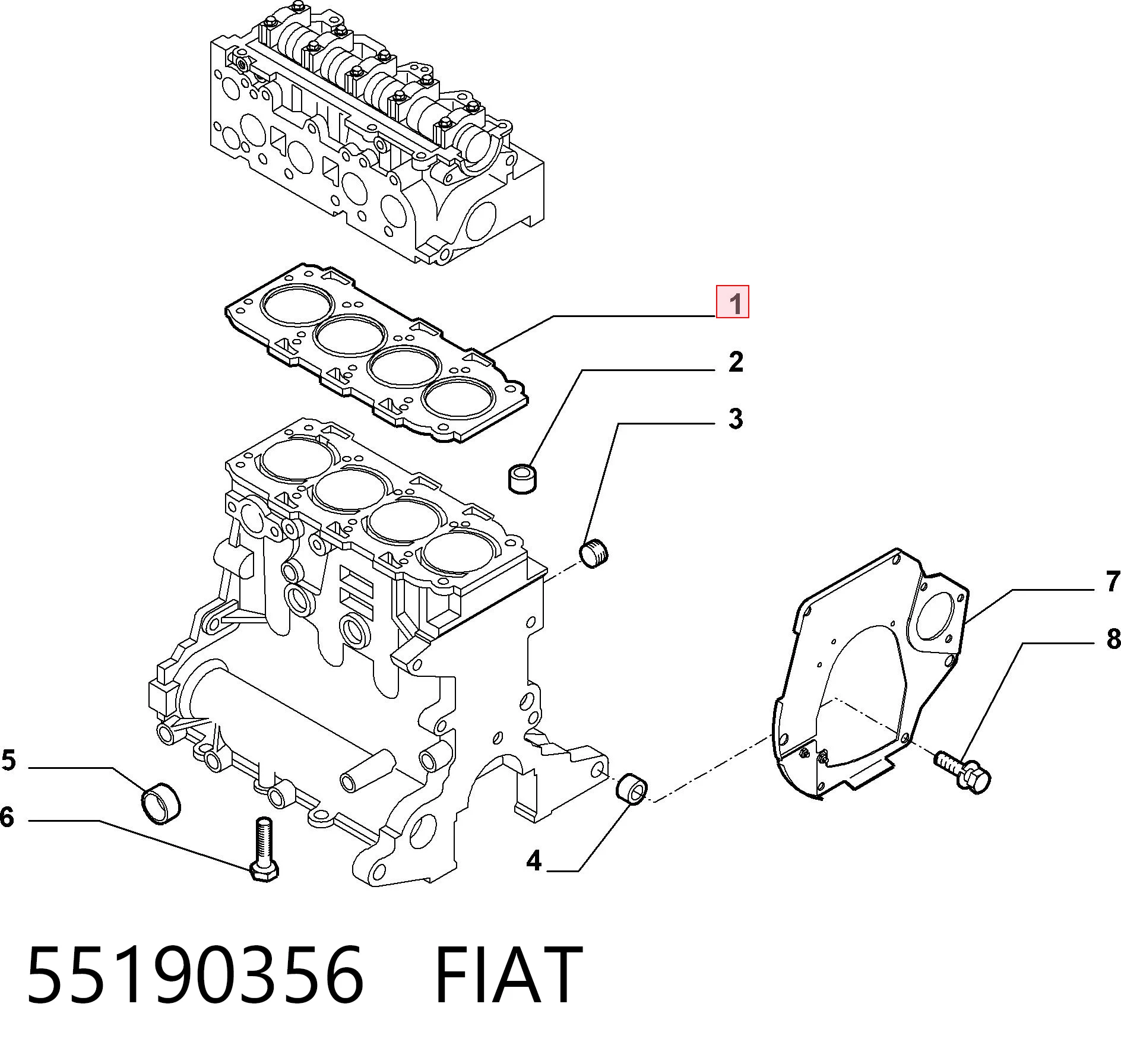 55190356 Fiat/Alfa/Lancia