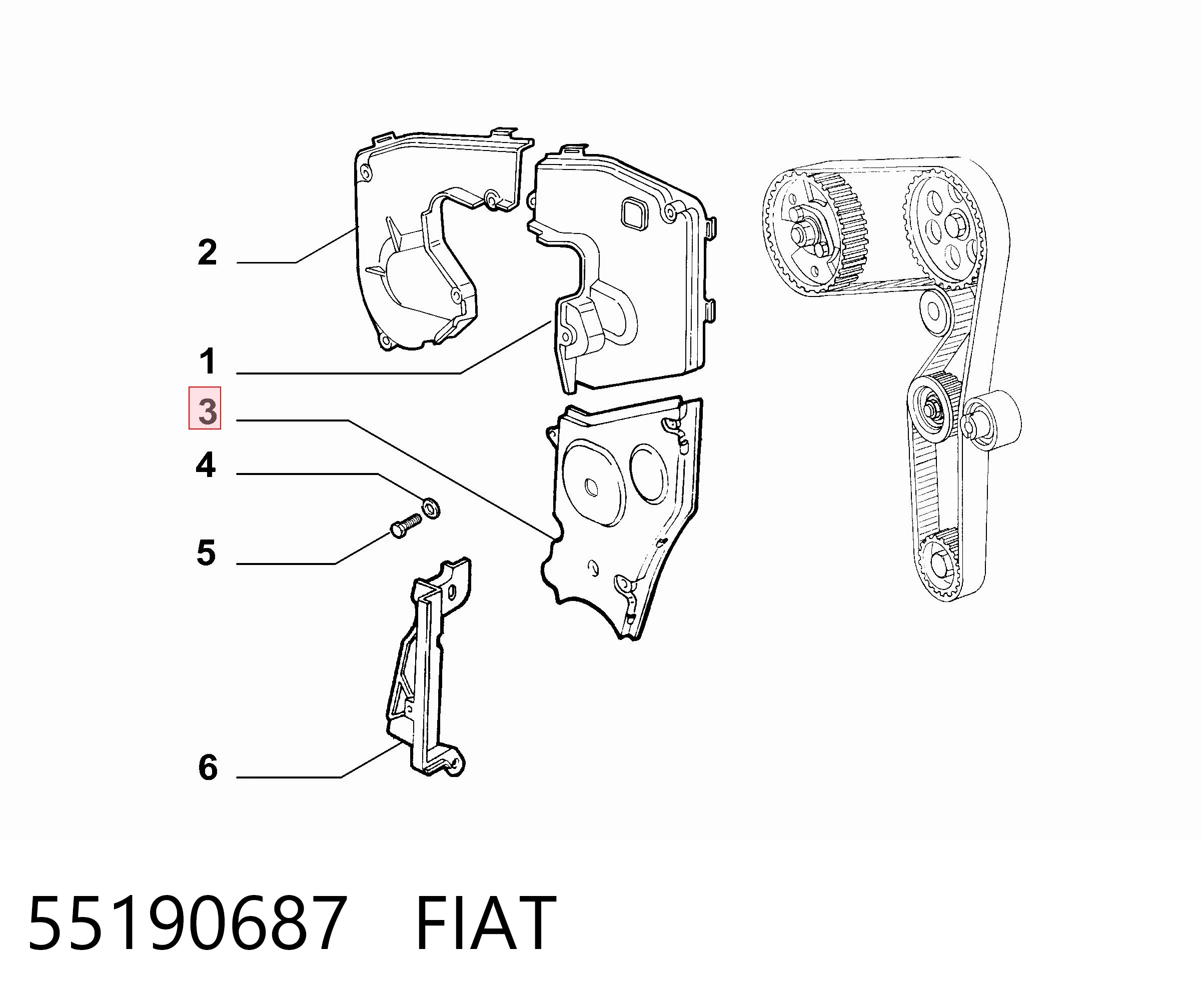 55190687 Fiat/Alfa/Lancia